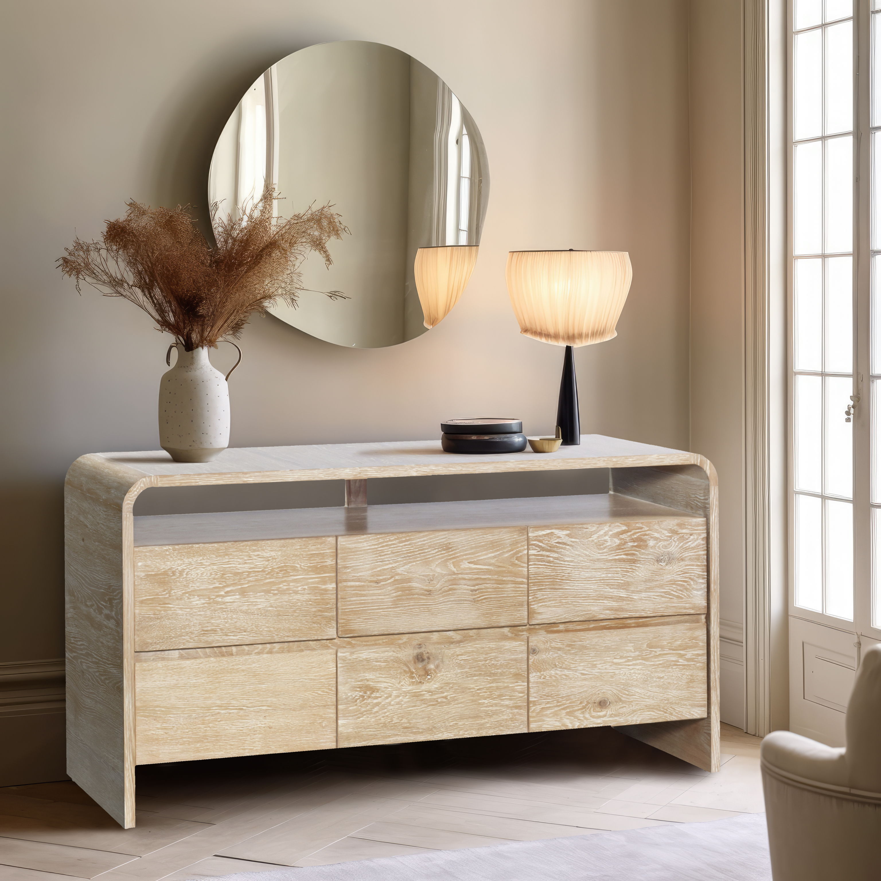 Cresthill - Dresser - Natural