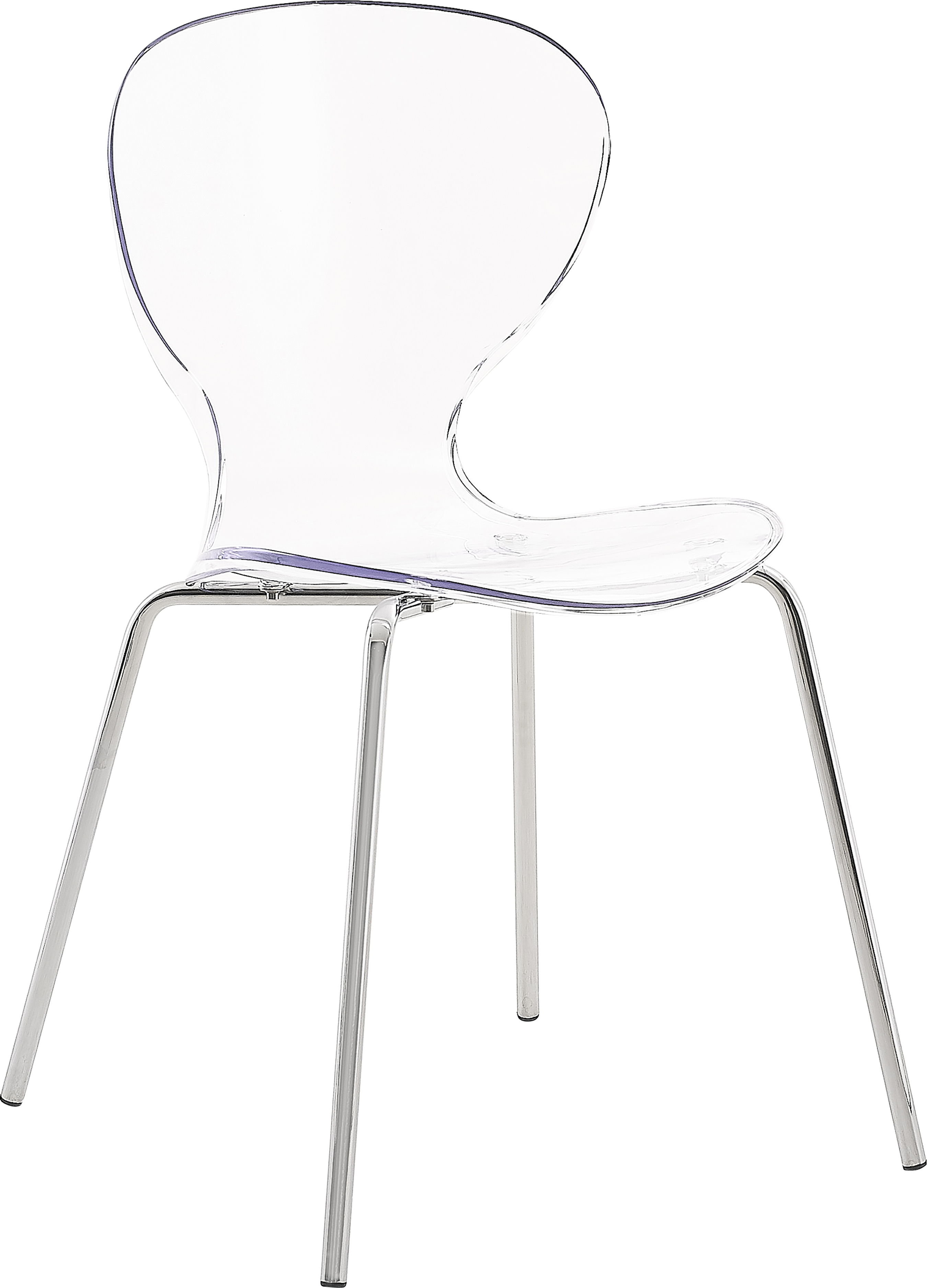 Clarion - Dining Chair (Set of 2) - Pearl Silver - Metal