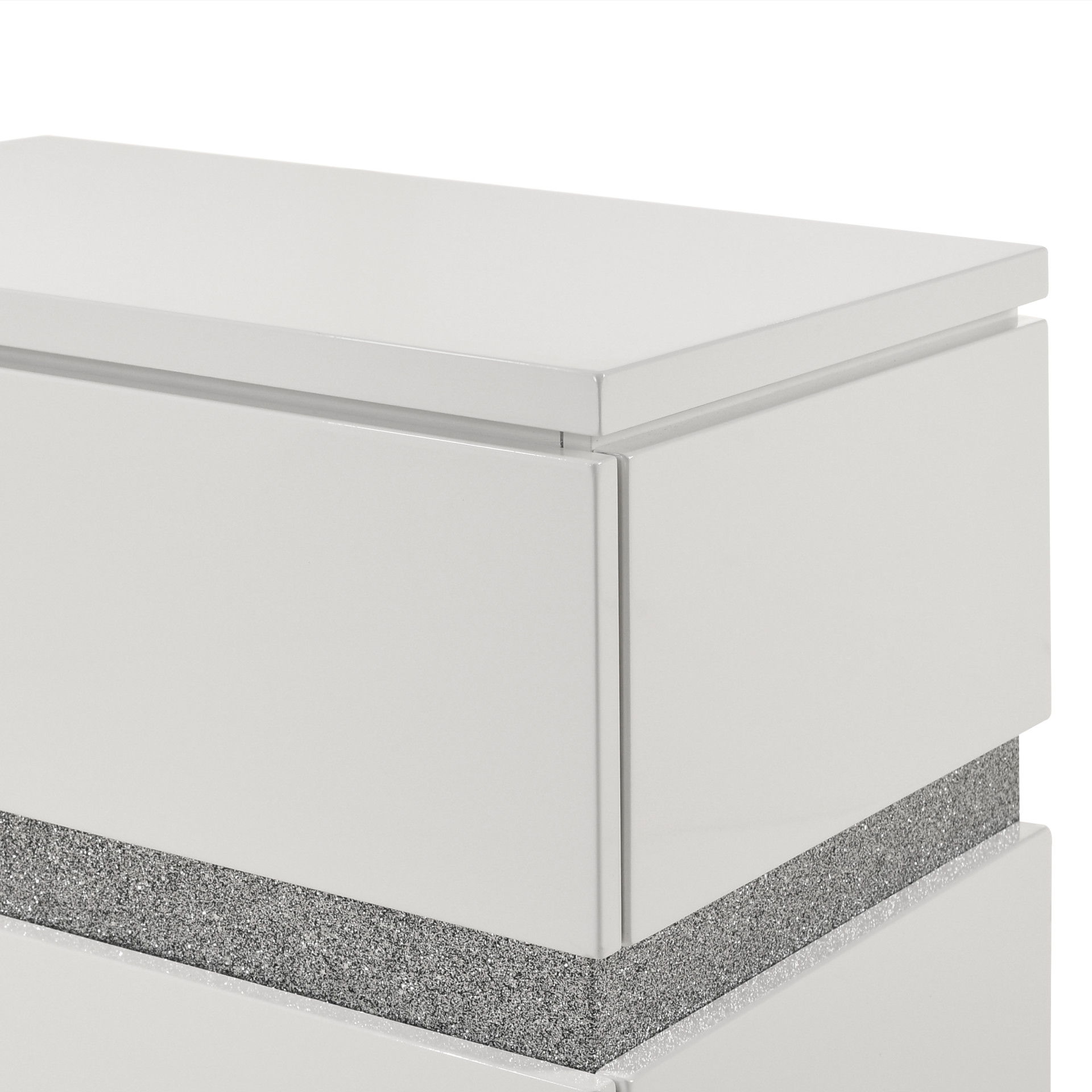 Paradox - Nightstand - White, white, view 5