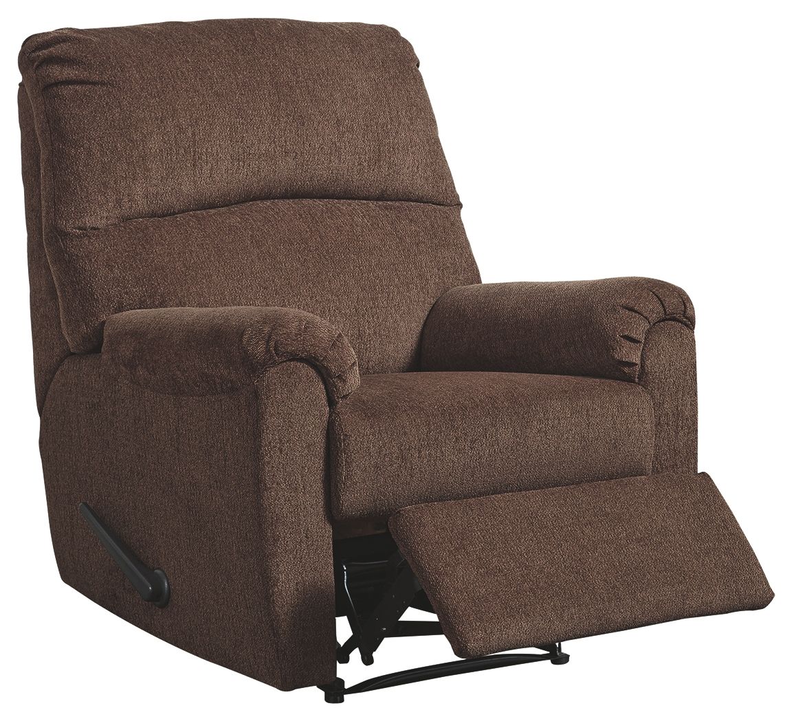 Ashley Furniture Nerviano - Zero Wall Recliner - Chocolate - Image 3