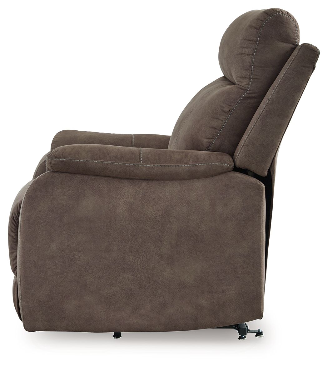 Ashley Furniture Crestmeade - Power Lift Recliner - Espresso - Image 8
