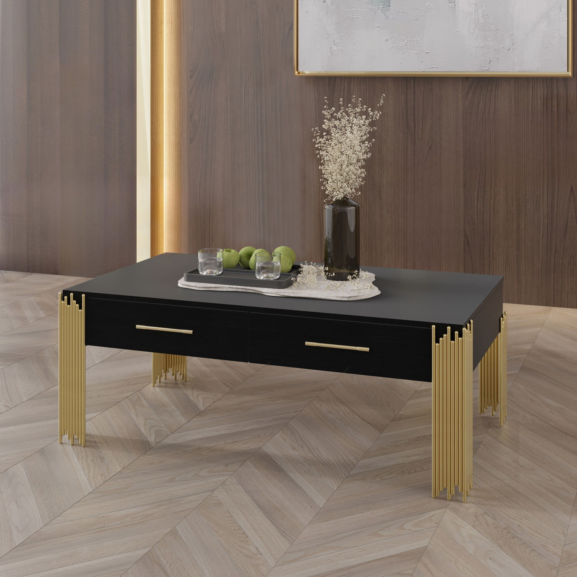 Empire - Coffee Table - Black, black