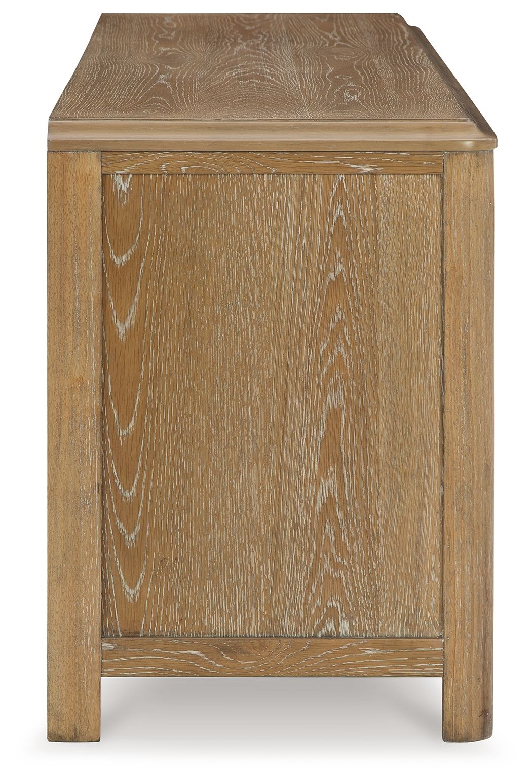 Ashley Furniture Rencott - Extra Large TV Stand - Light Brown - Image 5
