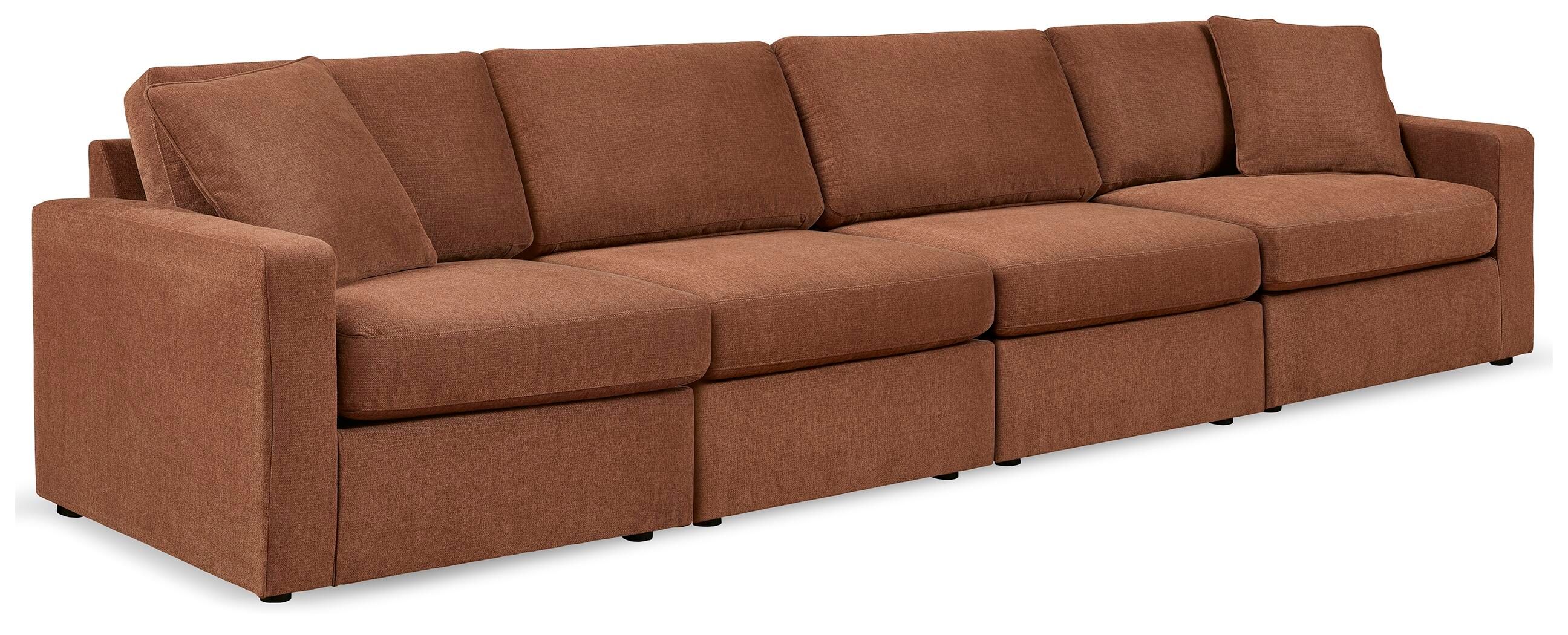 Modmax – 4-Piece Sectional – Spice