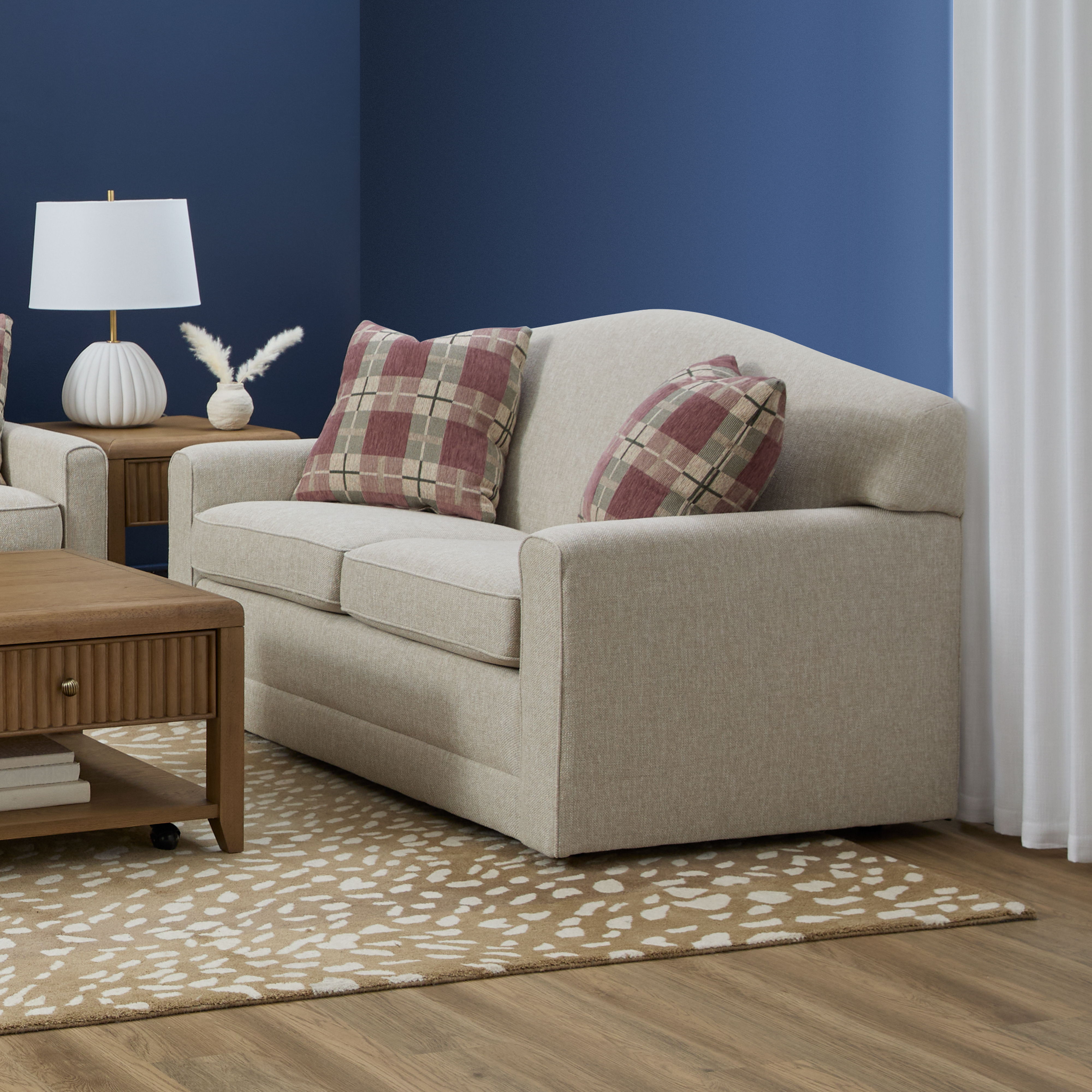 Aggie - Fabric Loveseat, beige, view 5