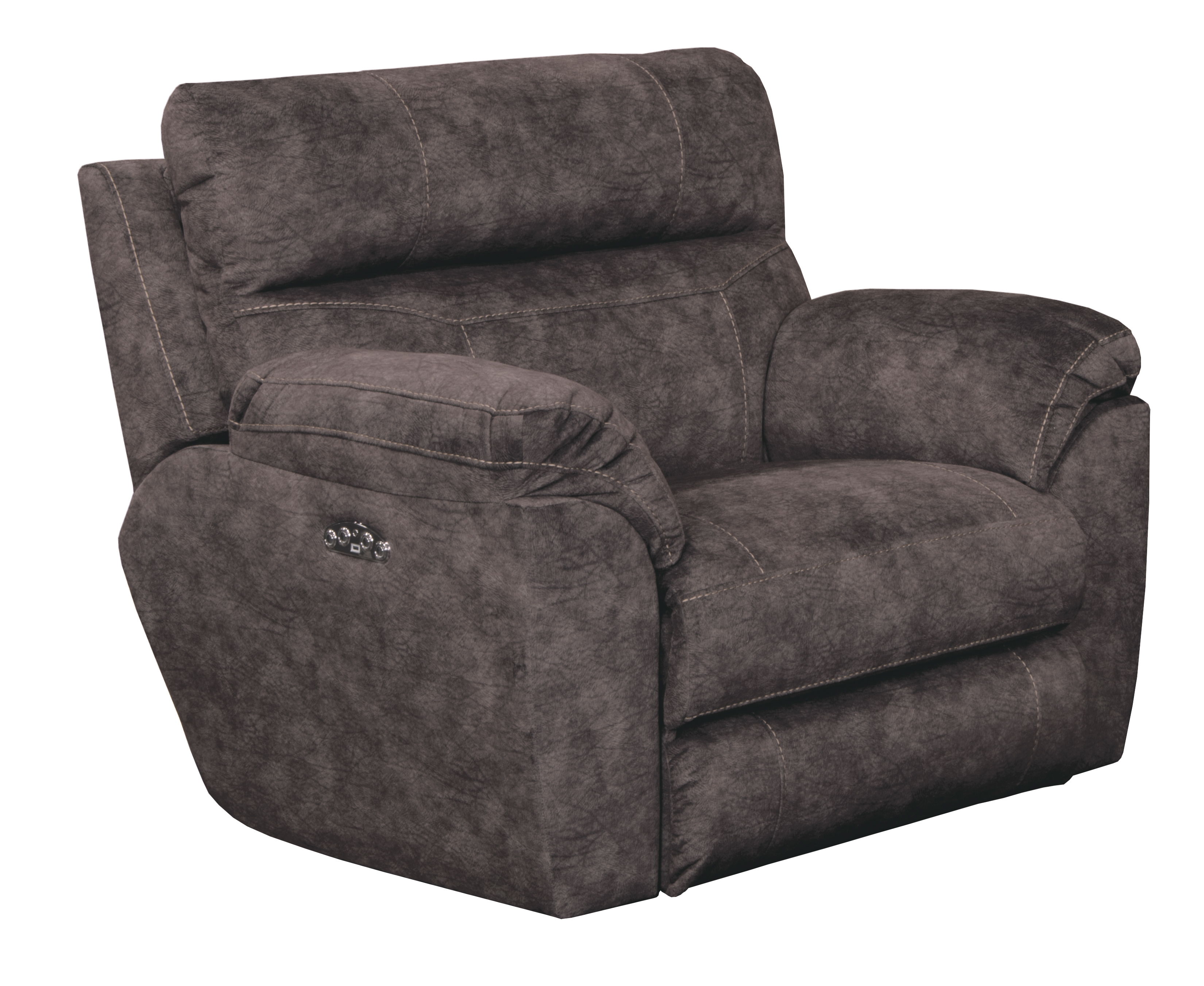 Catnapper Sedona - Power Headrest With Lumbar Lay Flat Recliner - Smoke - 42.5'