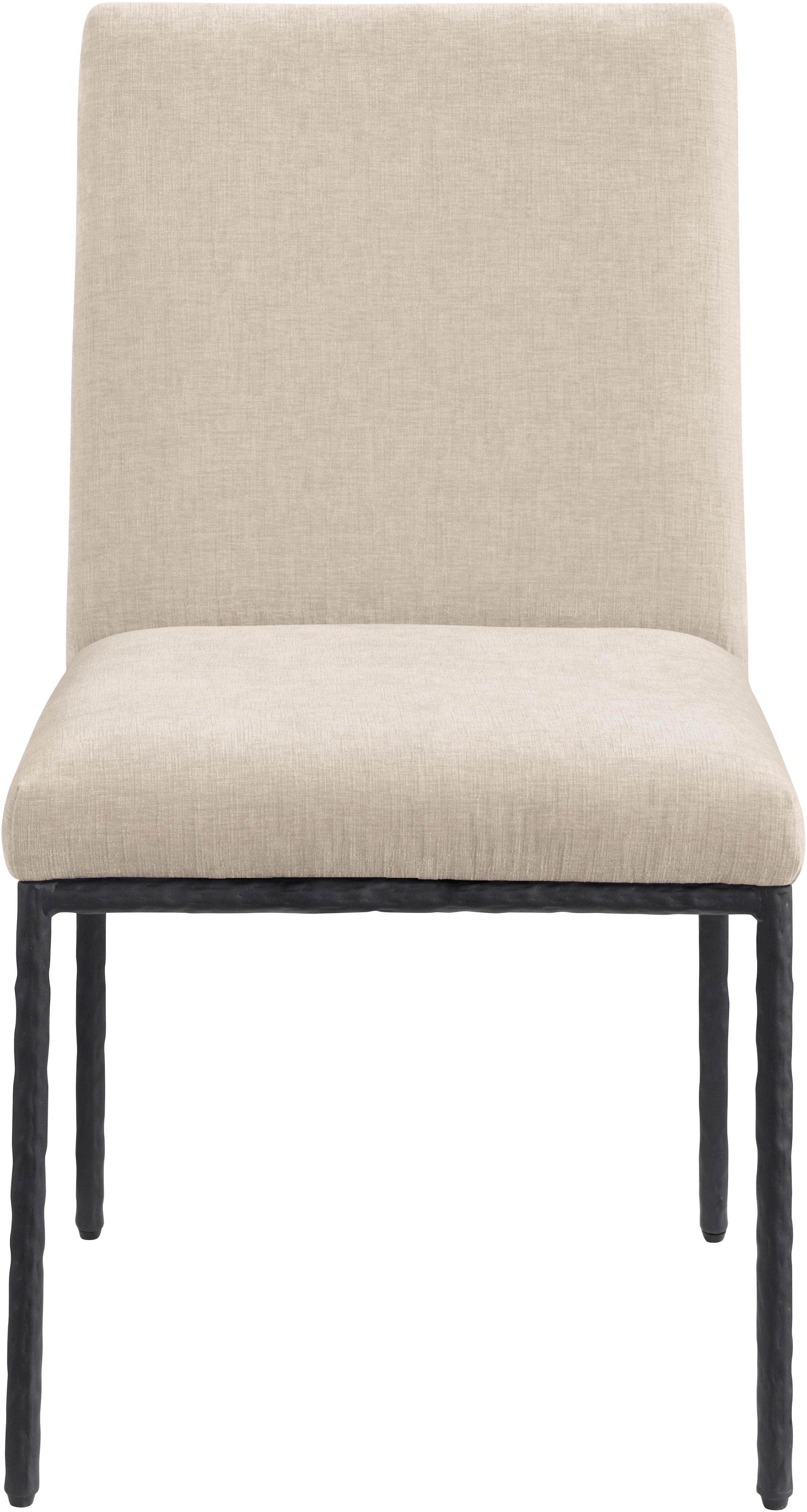 Reeves - Chenille Fabric Dining Side Chair (Set of 2) - Beige
