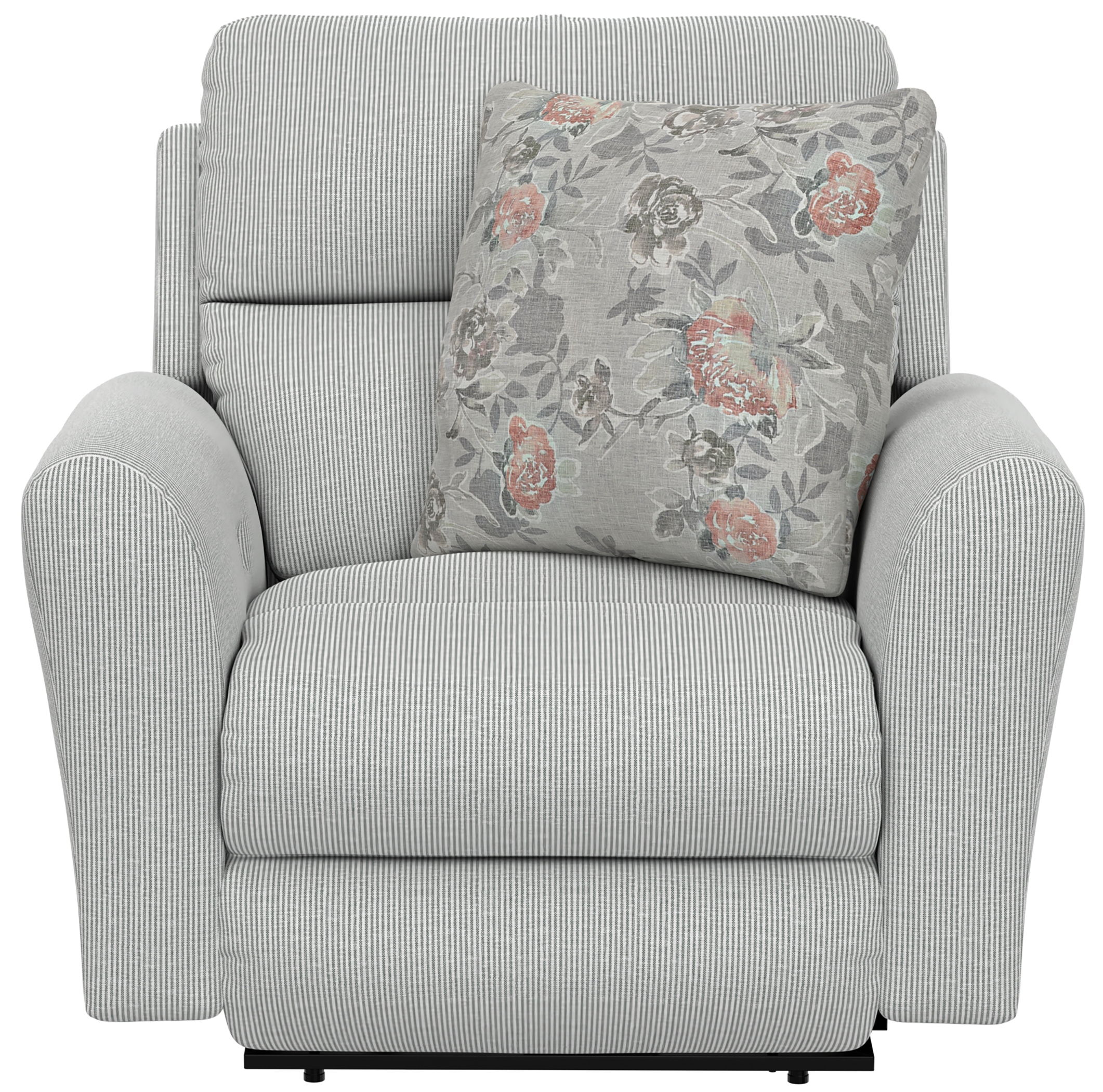 Chappy - Power Lay Flat Recliner - Pebble