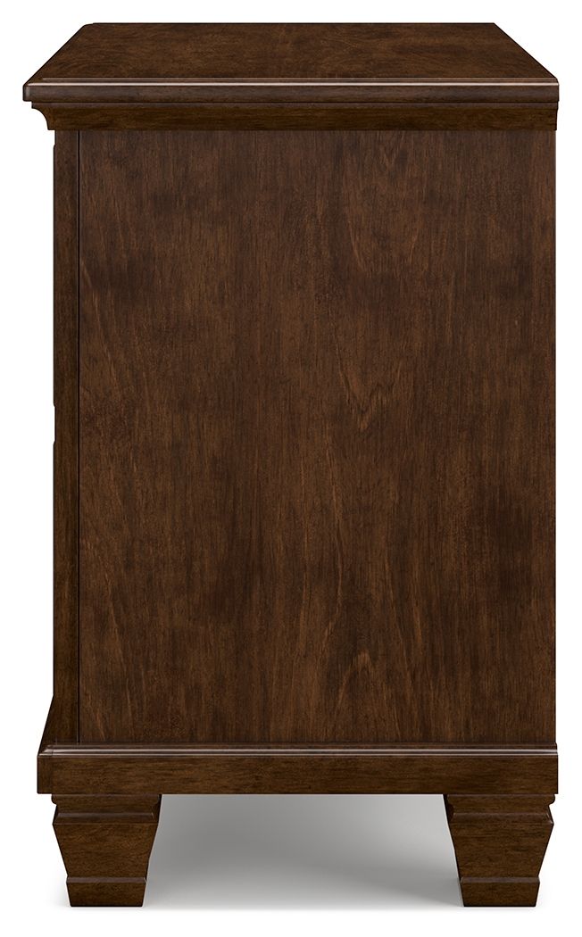 Ashley Furniture Danabrin - Two Drawer Nightstand - Brown - Image 8