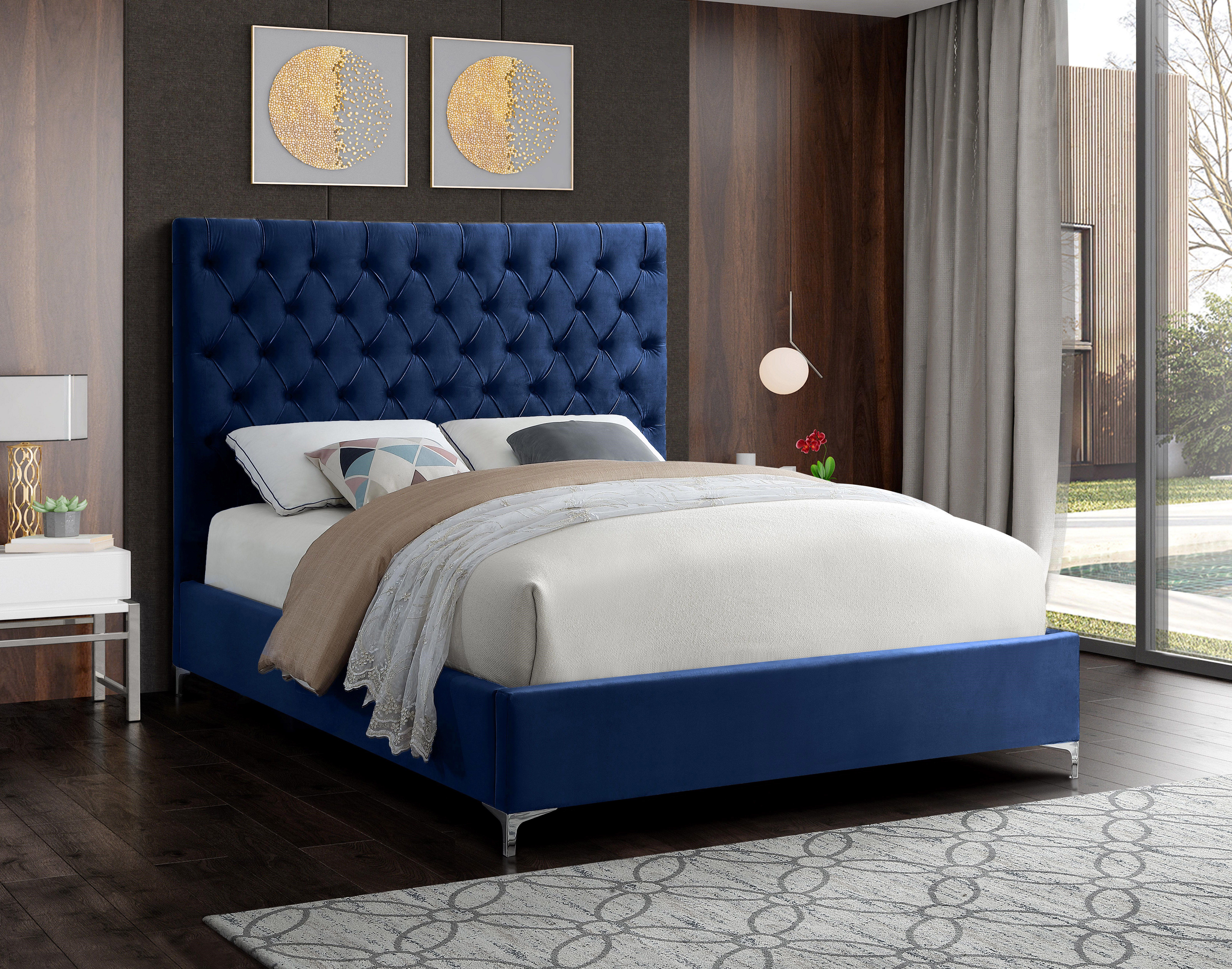 Cruz - Full Bed - Navy