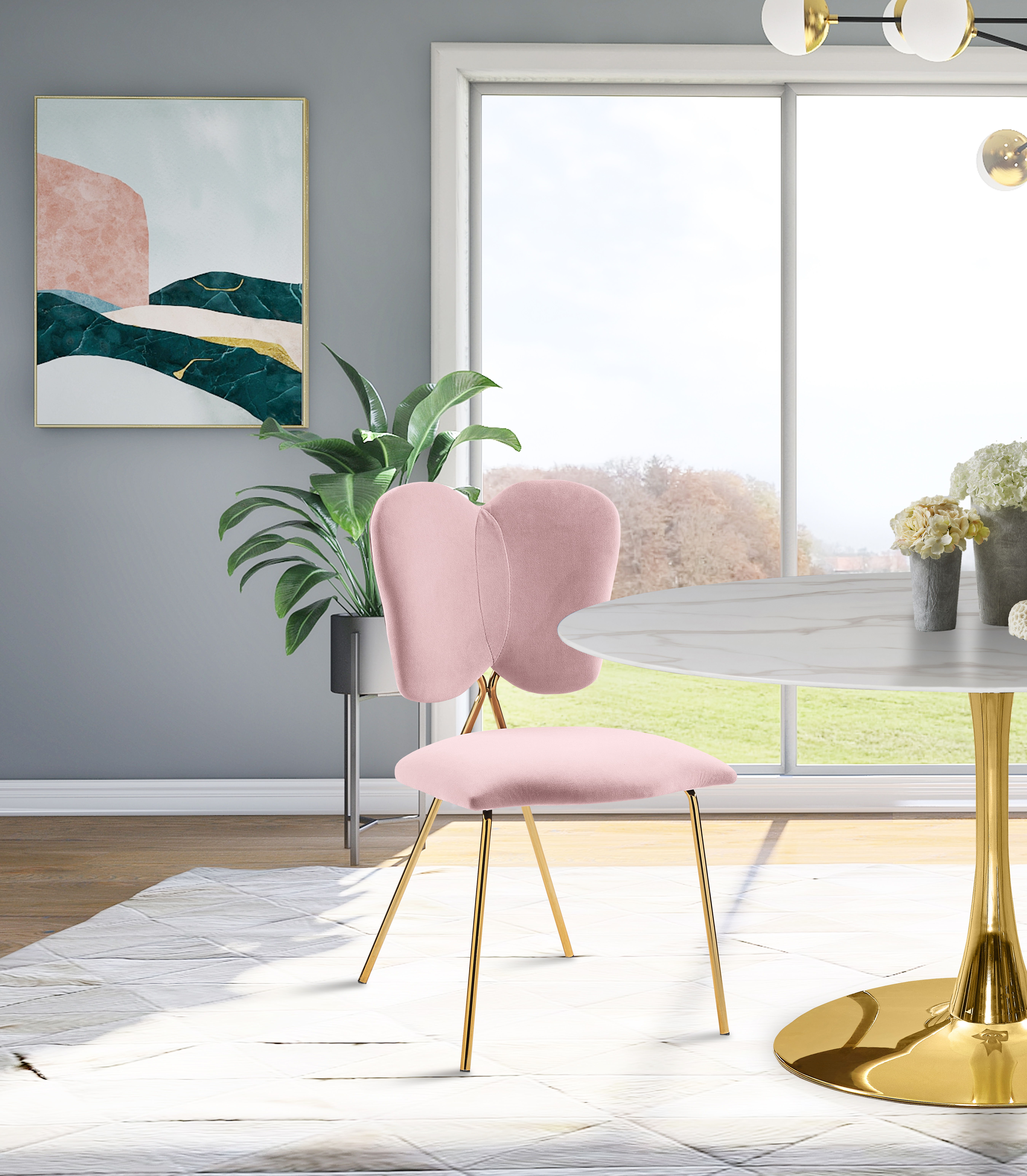 Angel - Dining Chair (Set of 2) - Pink
