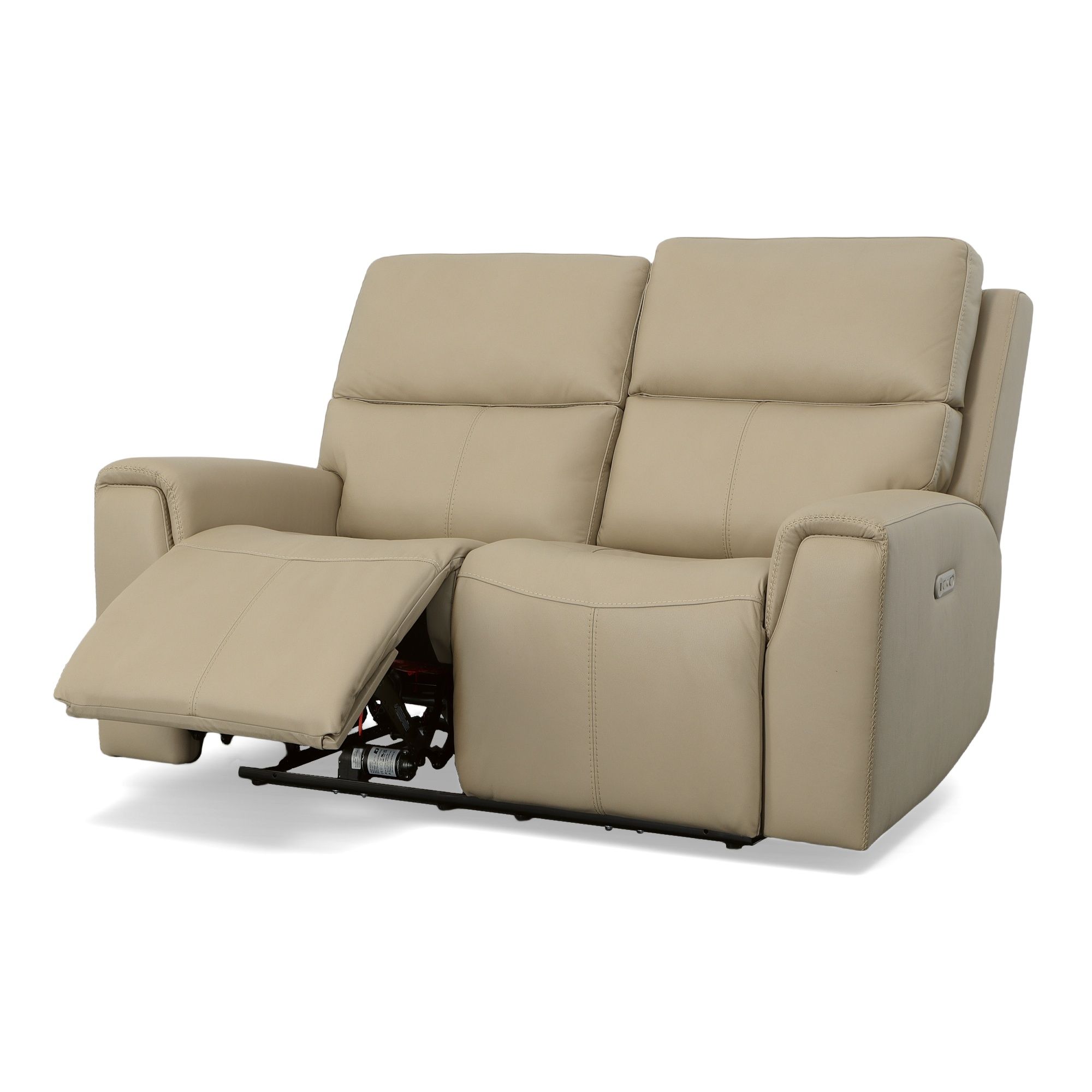 Jarvis - Power Reclining Loveseat With Power Headrests - Parchment, beige, view 4