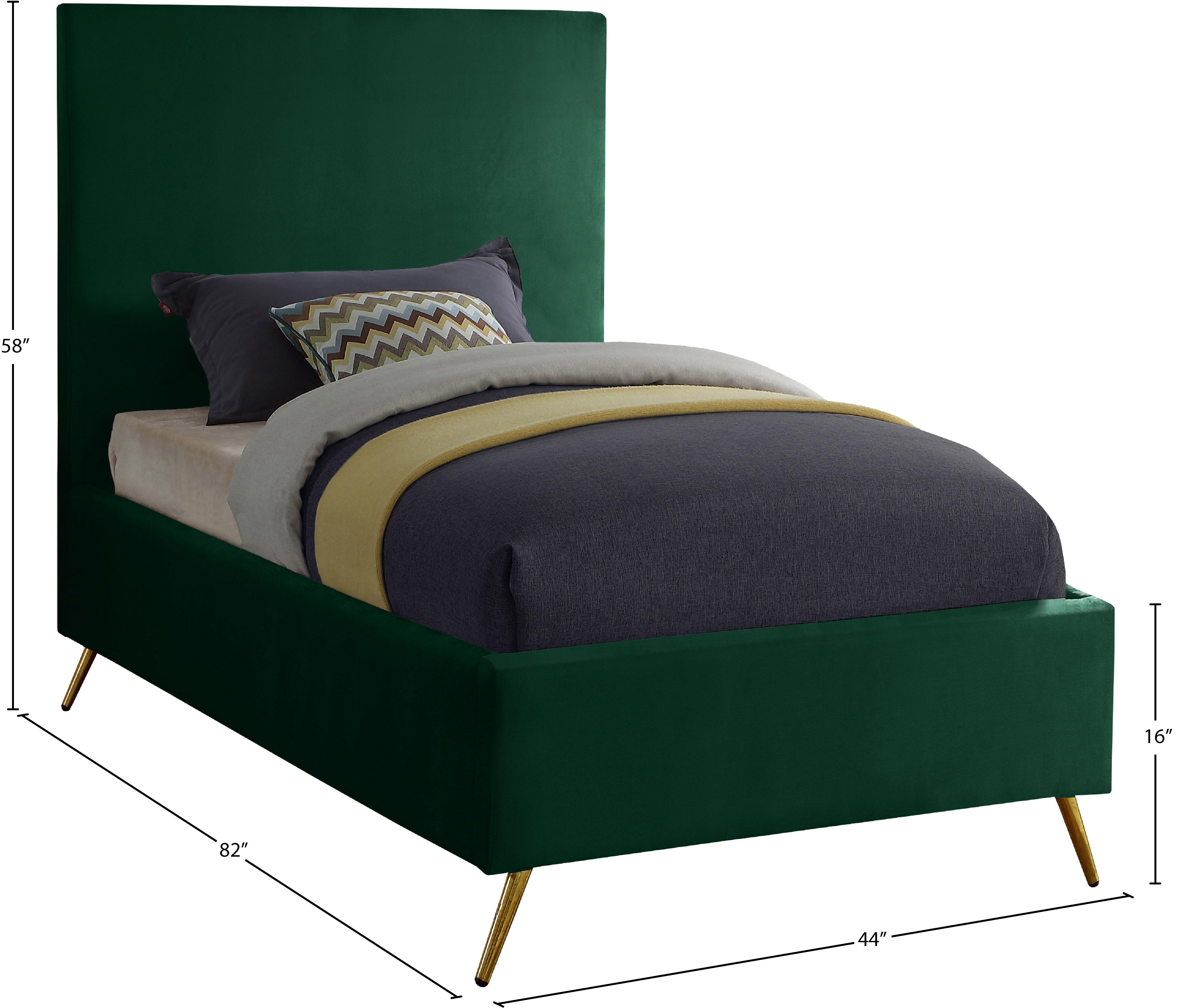 Jasmine - Twin Bed - Green