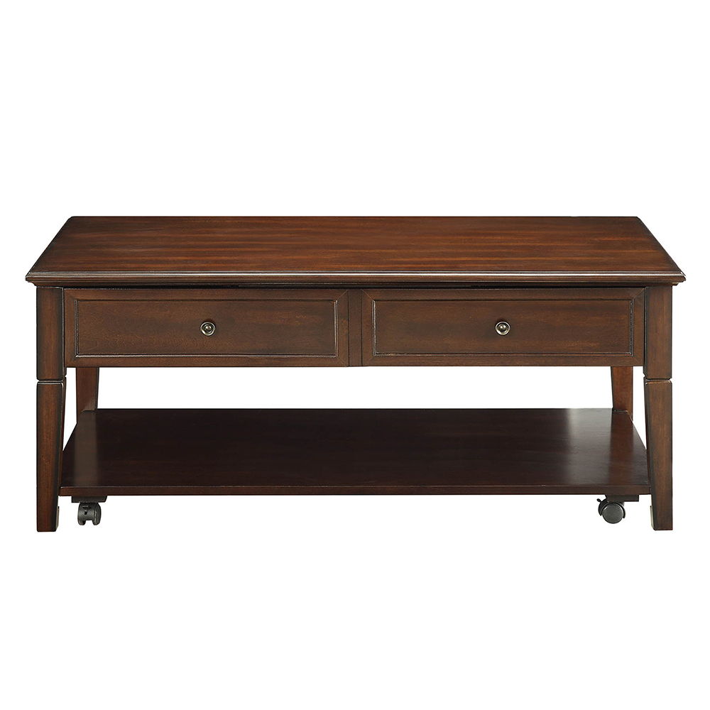 Malachi - Coffee Table With Lift Top - Walnut, dark brown, view 2