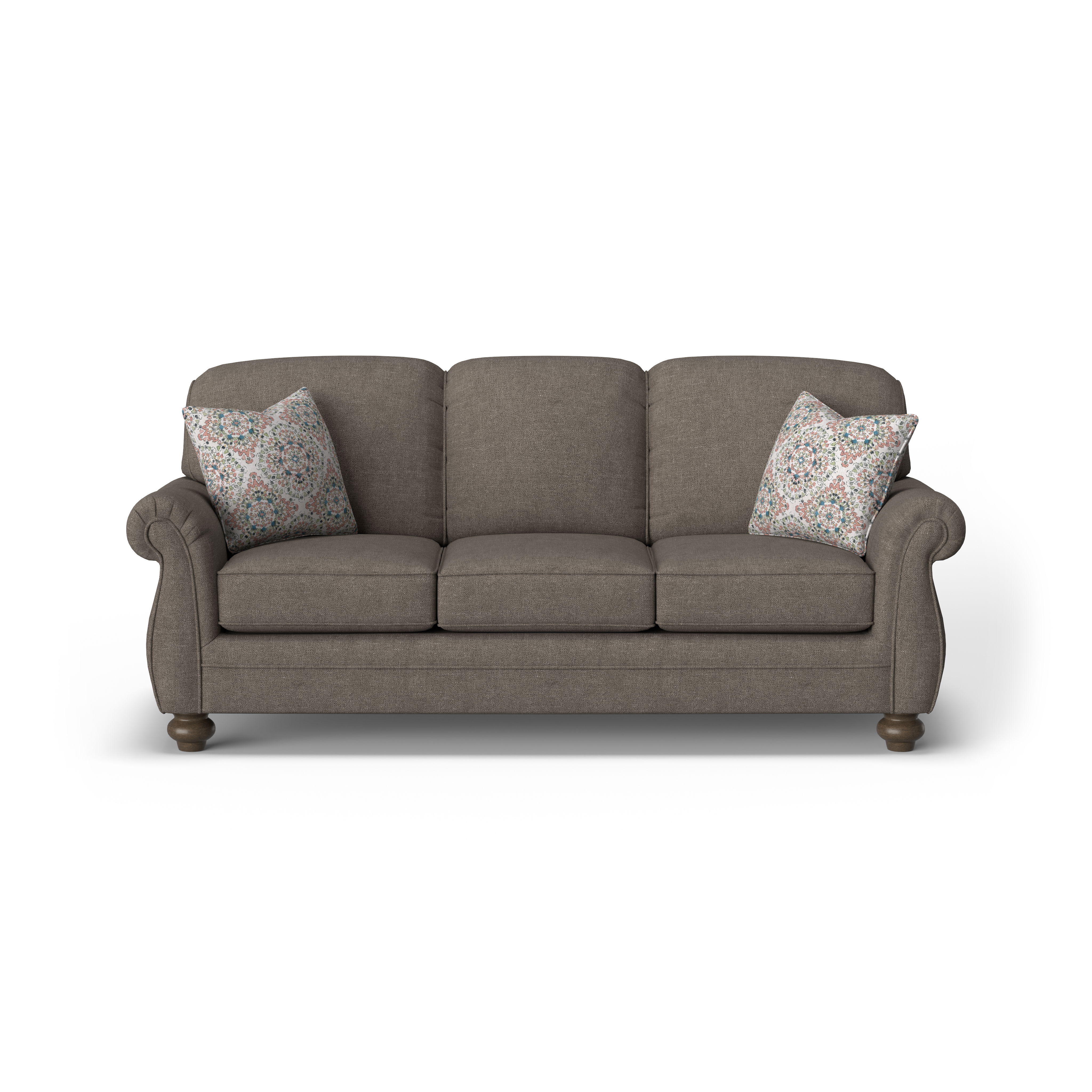 Winston - Fabric Sofa, dark gray, view 4