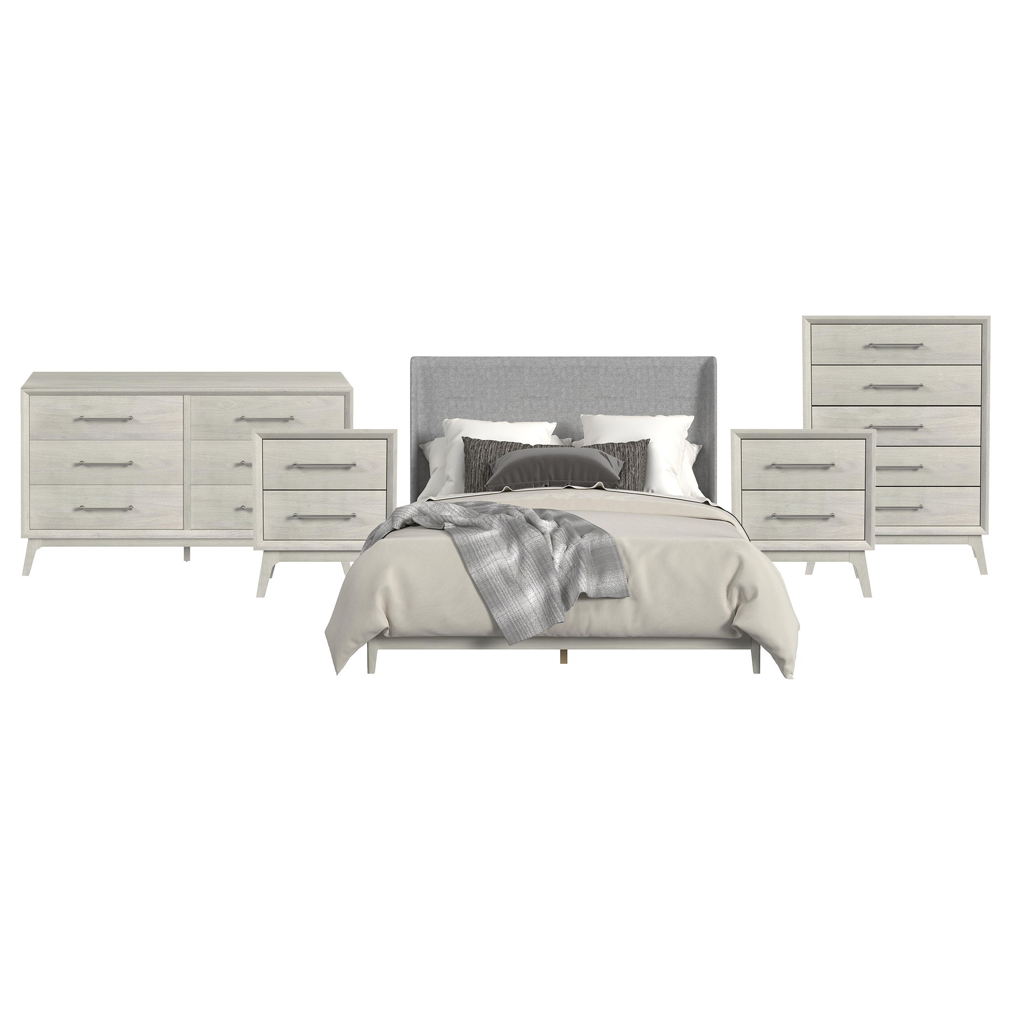 King · 5 Pc · Bedroom Set