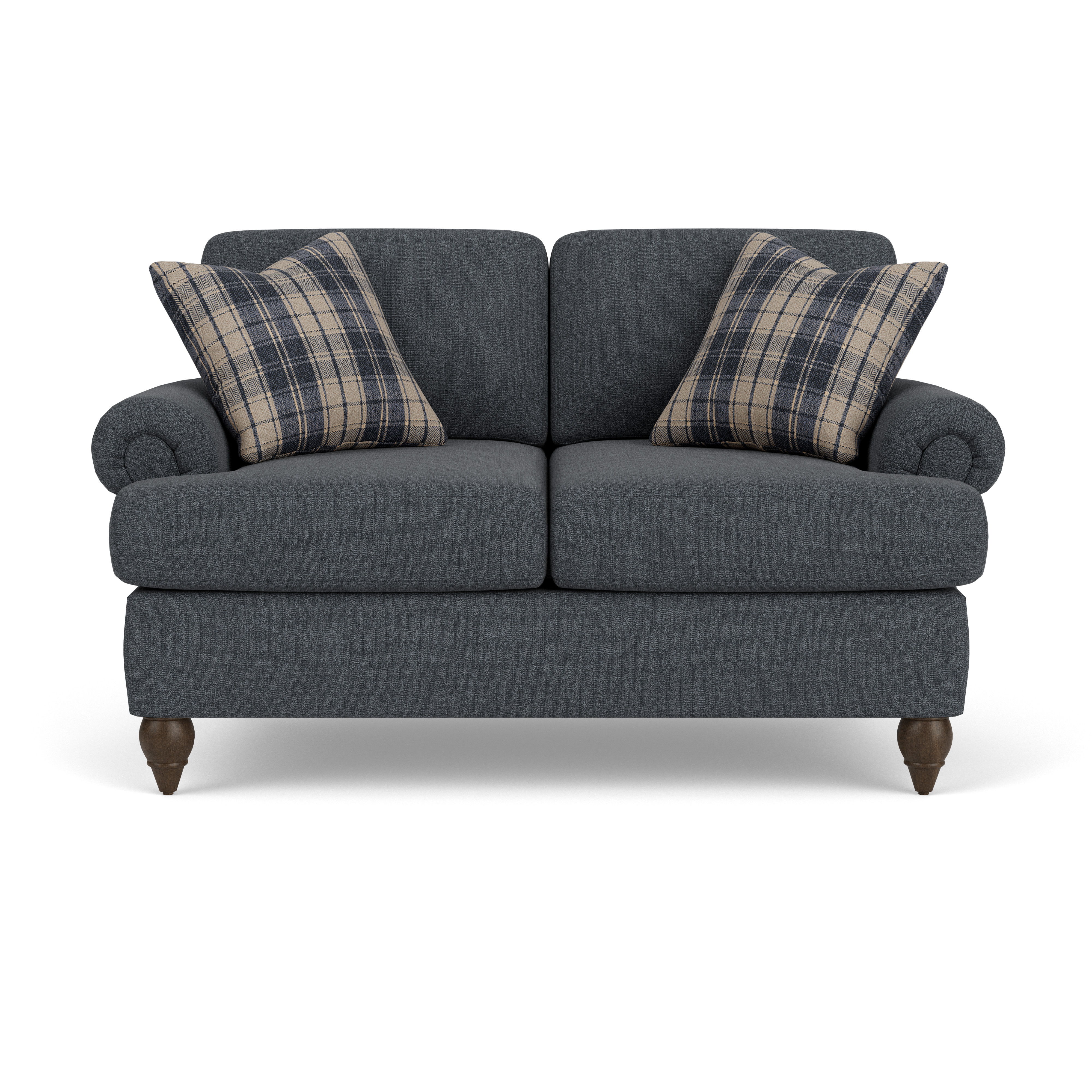 Moxy - 62" Loveseat, blue, view 3