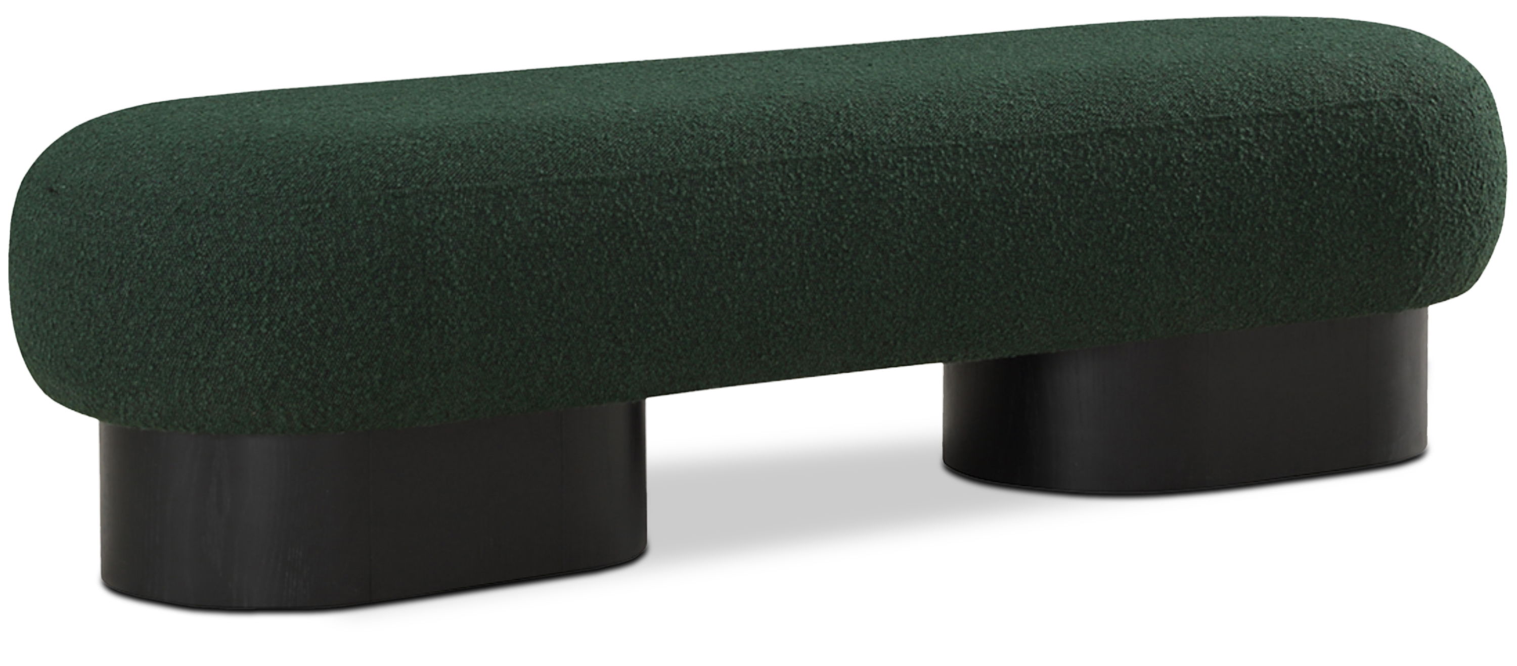 Robertson - Bench With Black Base - Green