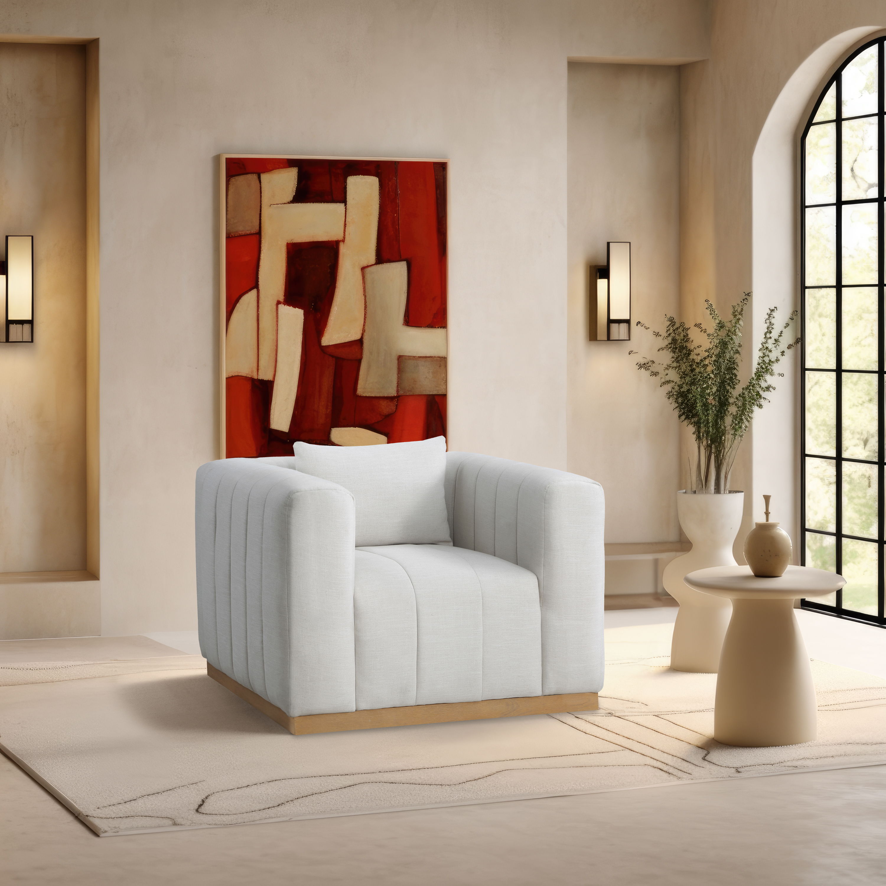Lucia - Chair - Cream