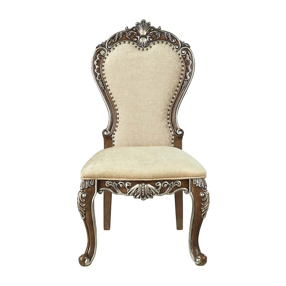 Latisha - Side Chair (Set of 2) - Antique Oak, dark brown, view 2