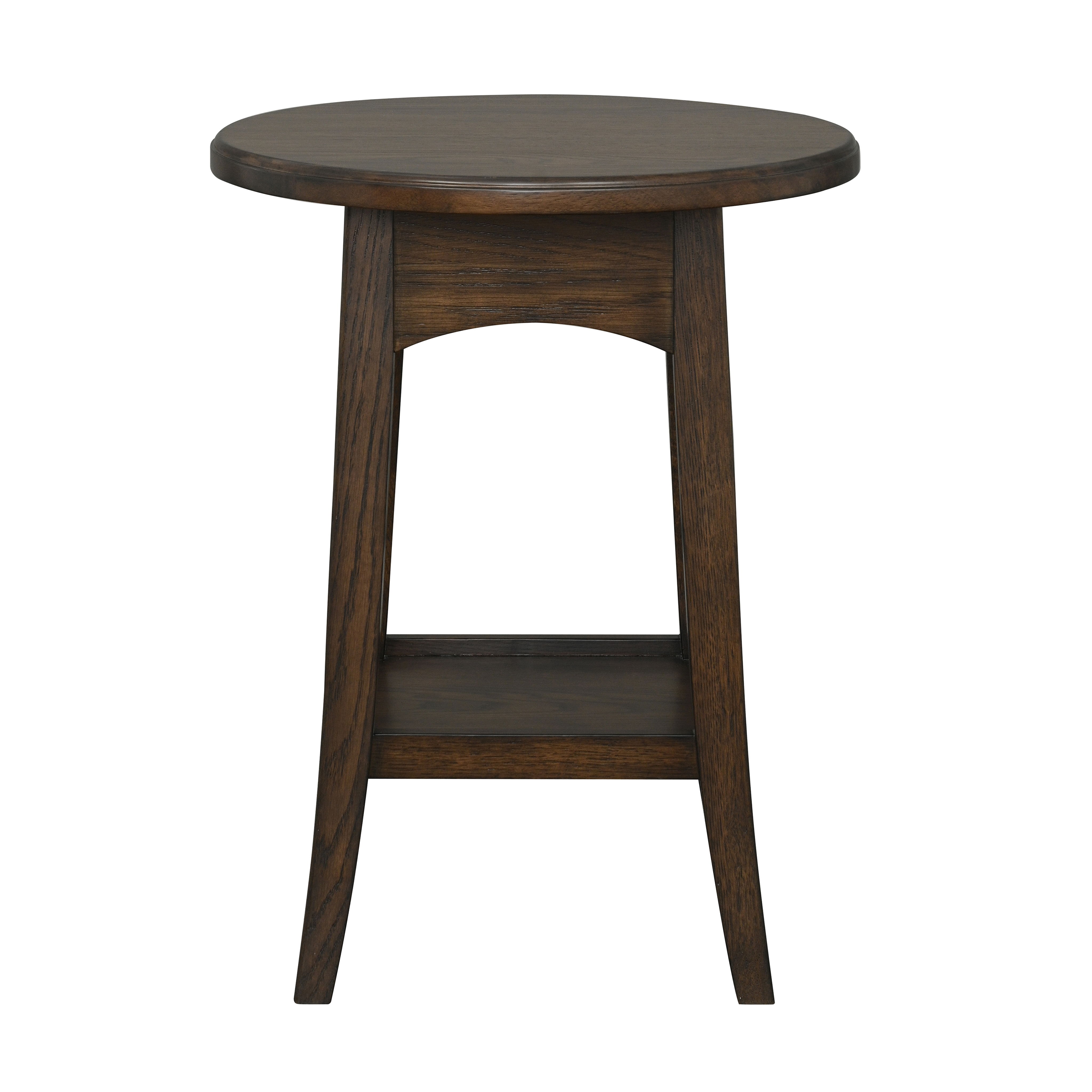 Sylvie - Accent Table - Dark Brown, dark brown, view 2
