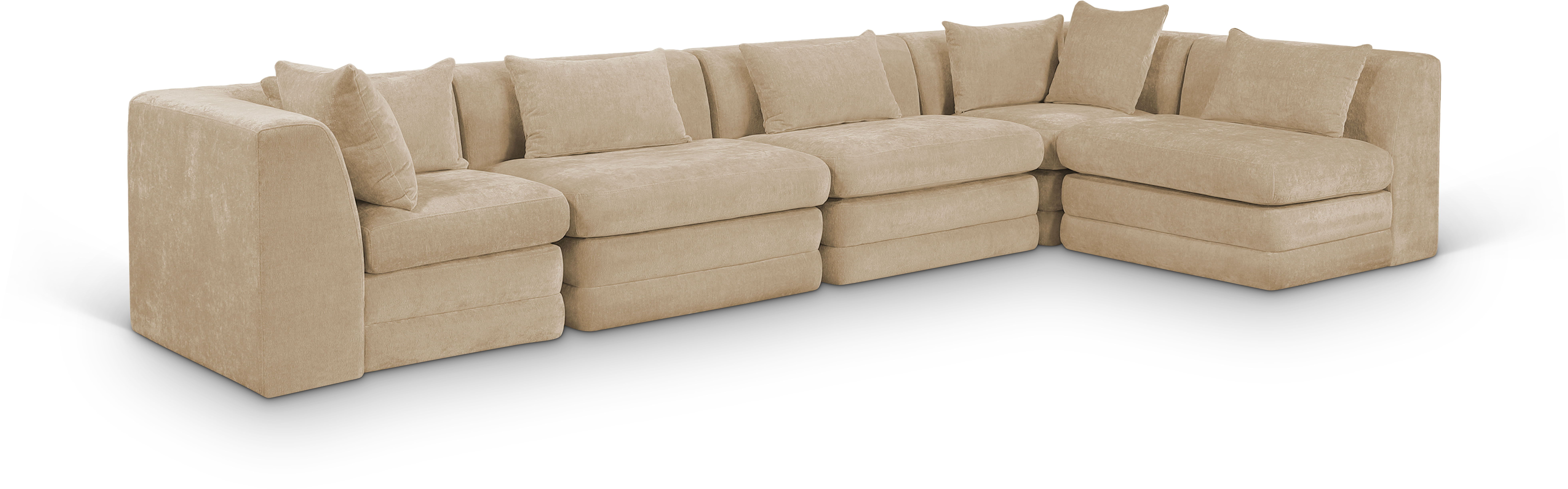 5 Pc · 152" Upholstered Modular Sectional