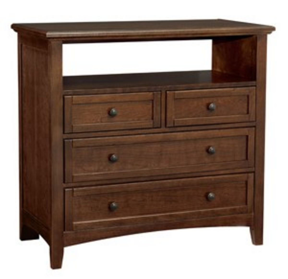 Bonanza - 4-Drawer Media Chest - Cherry Image