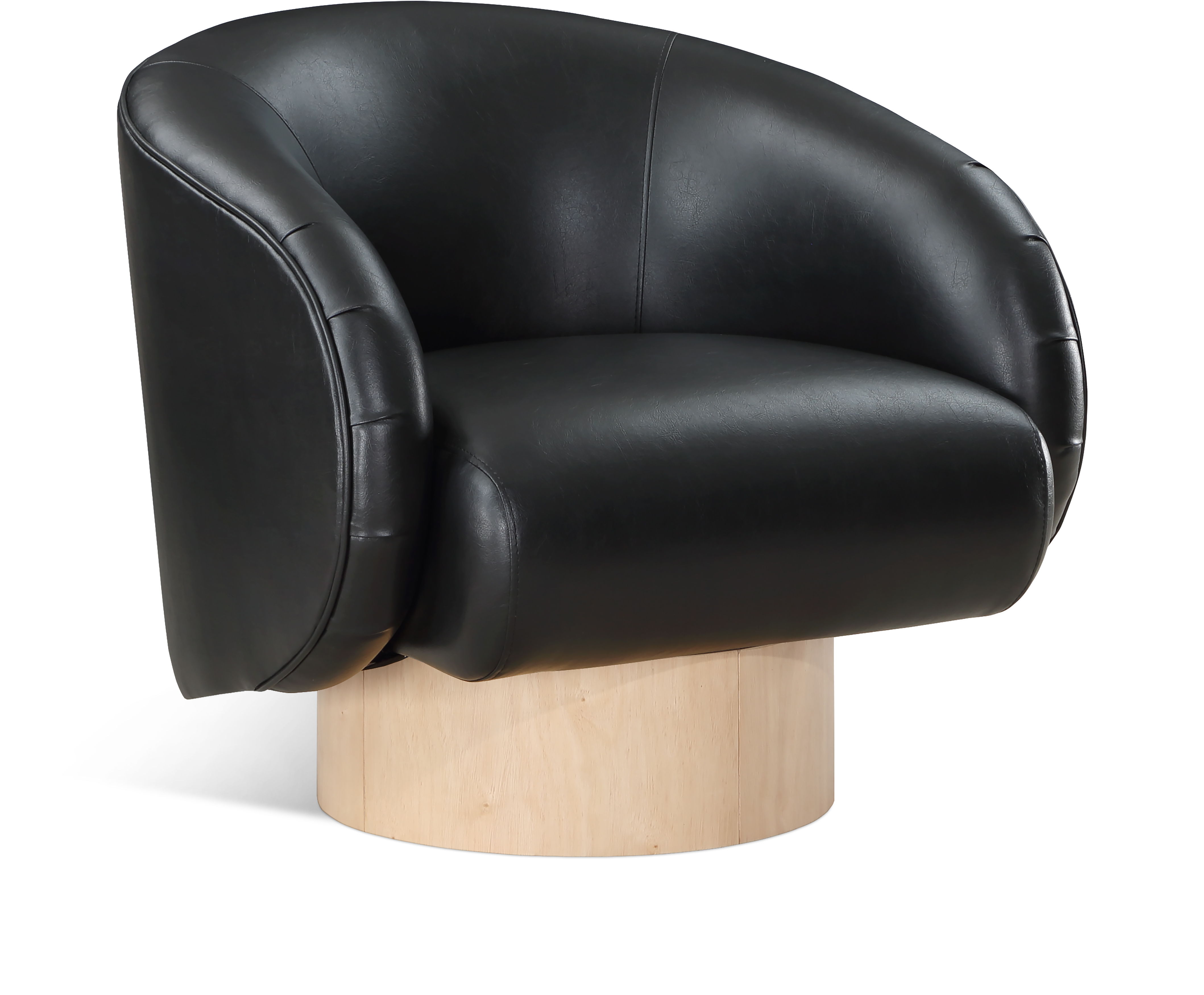 Gibson - Swivel Accent Chair - Black