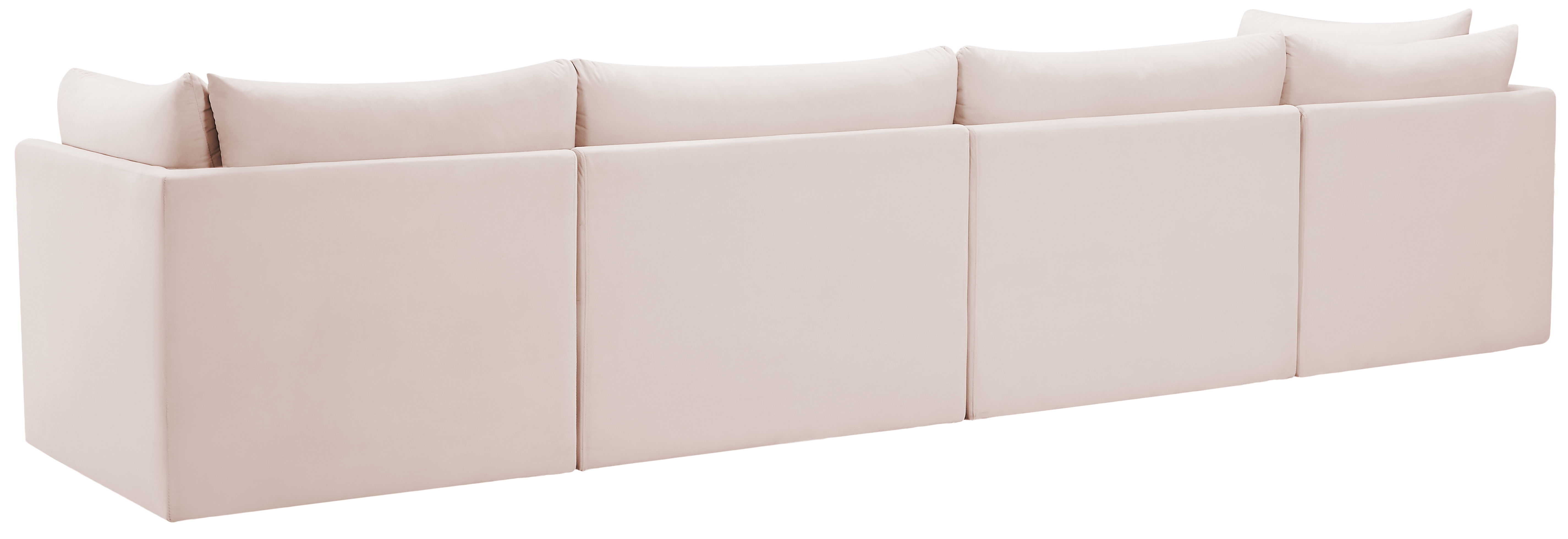 Jacob - Modular 4 Piece Sofa - Pink