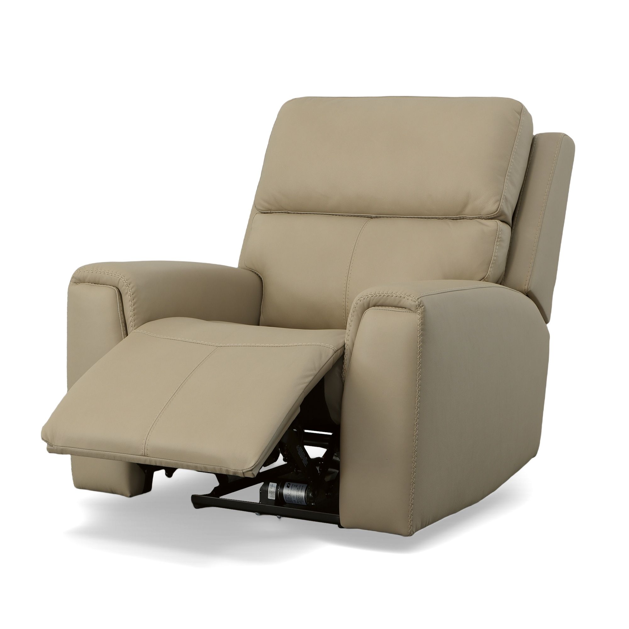 Jarvis - Power Recliner With Power Headrest - Parchment, beige, view 3