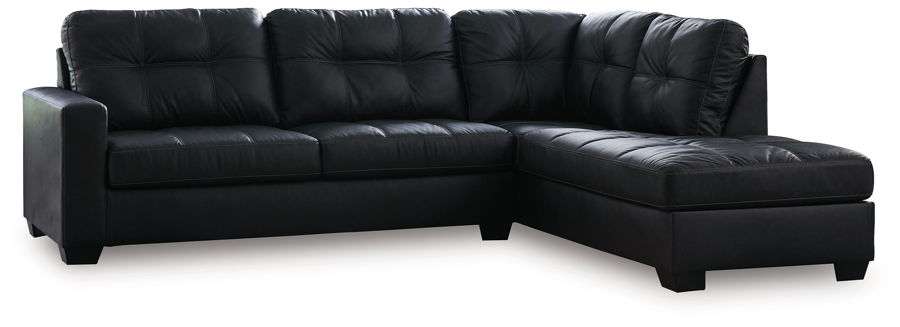 Ashley Barlin Mills - Carbon - 2-Piece Sectional With Raf Corner Chaise