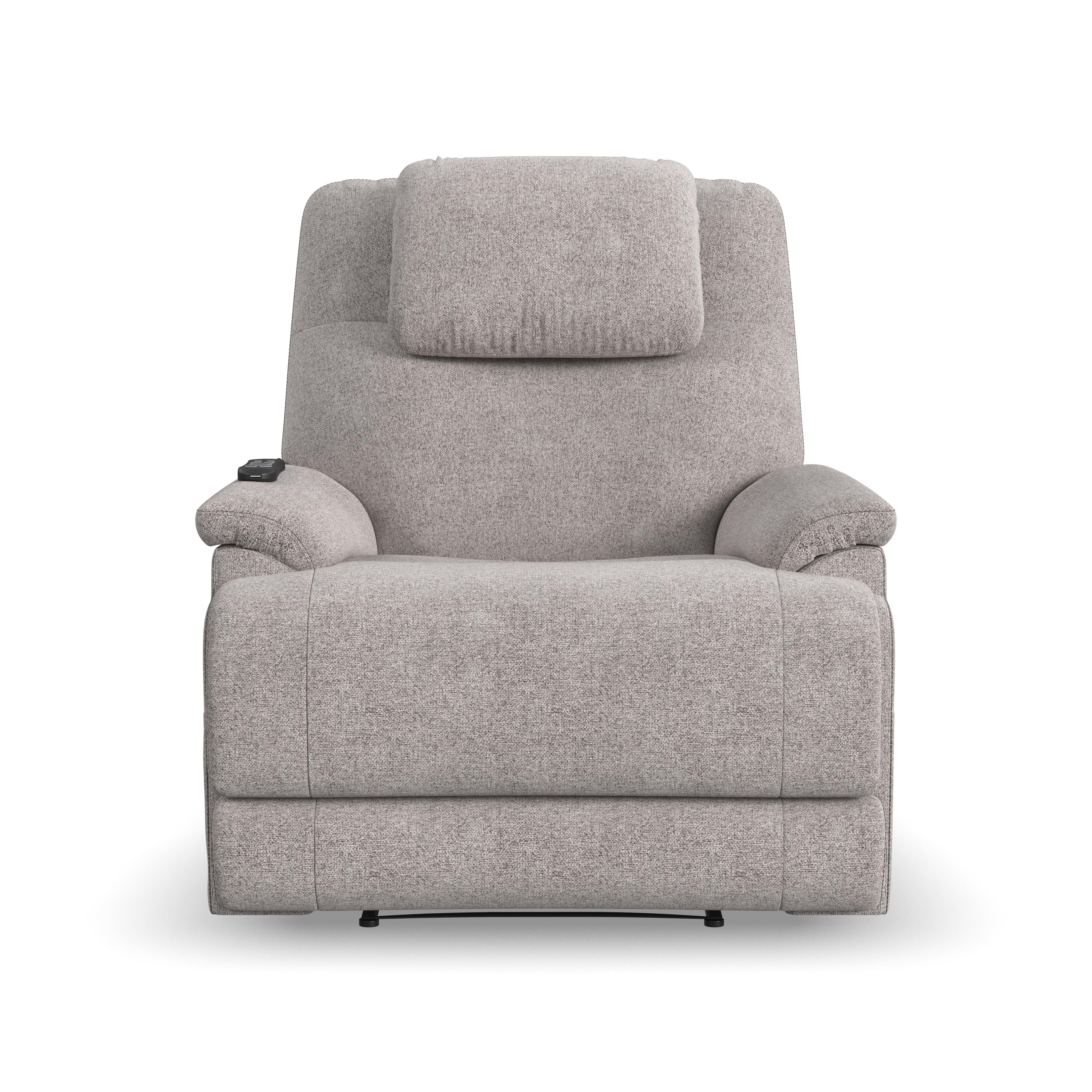 Zecliner Model 2 Petite - Power Sleep Chair - Dove, light gray, view 3