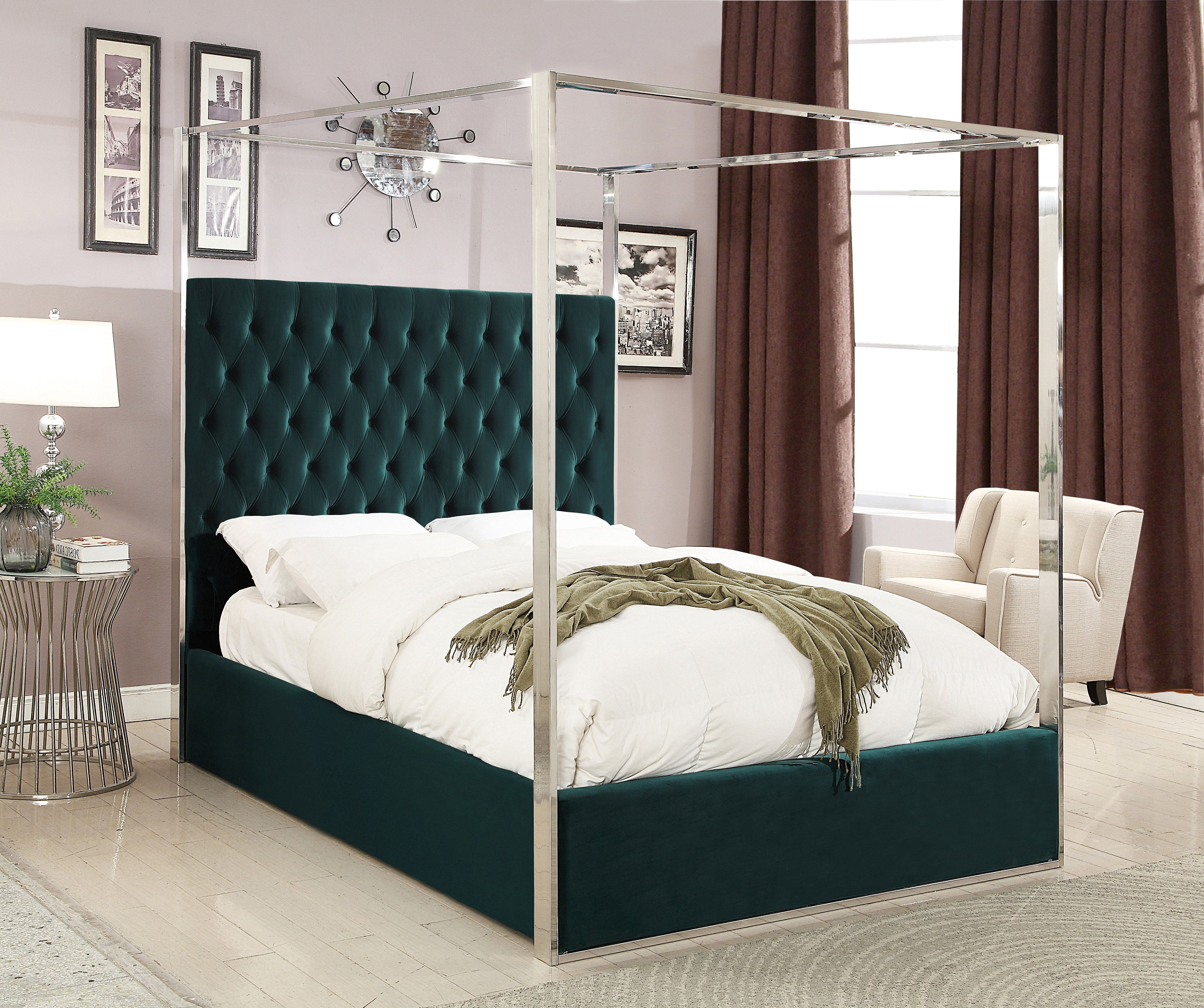Porter - Queen Bed - Green