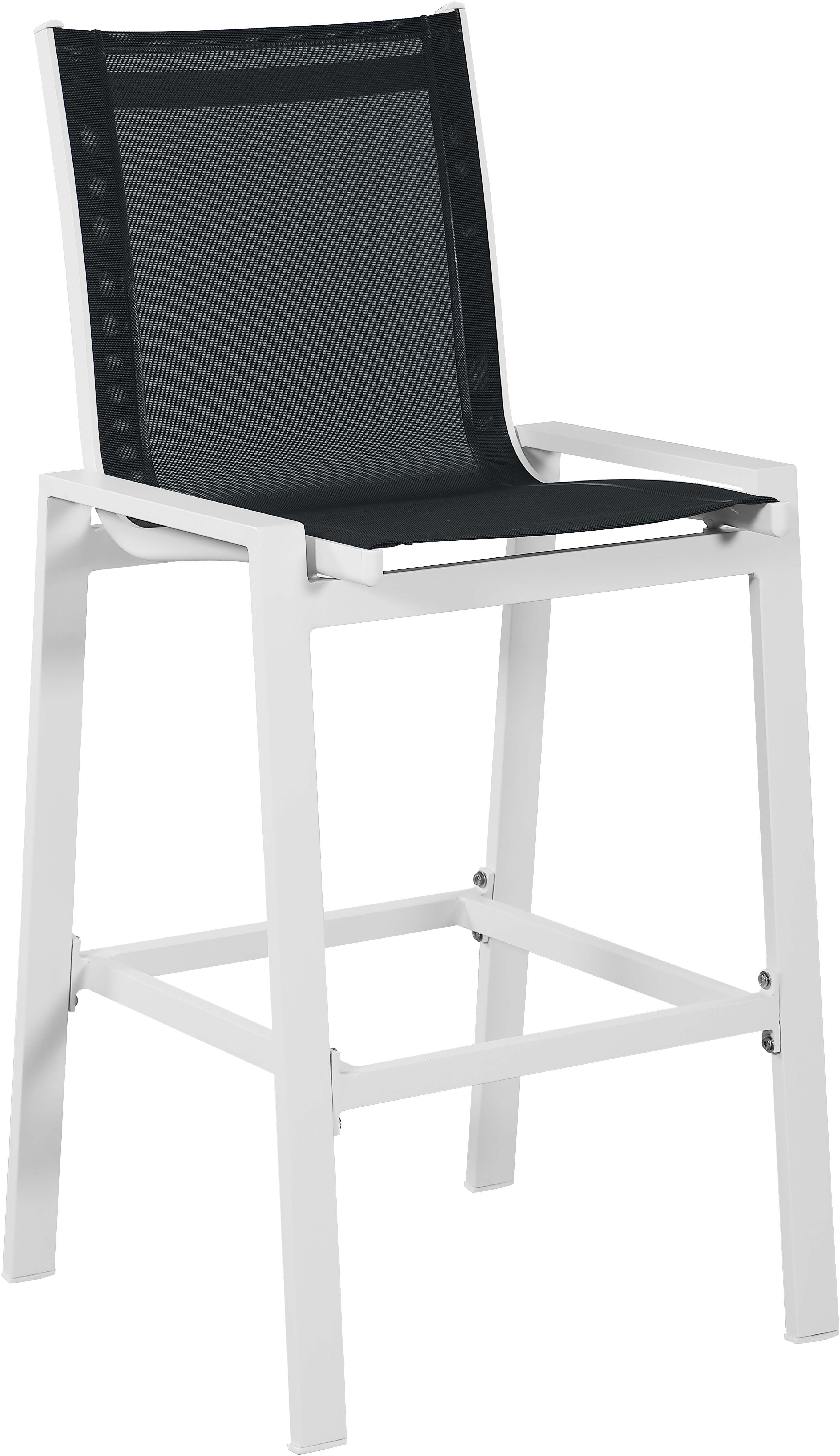 Nizuc - Outdoor Patio Barstool (Set of 2) - Black