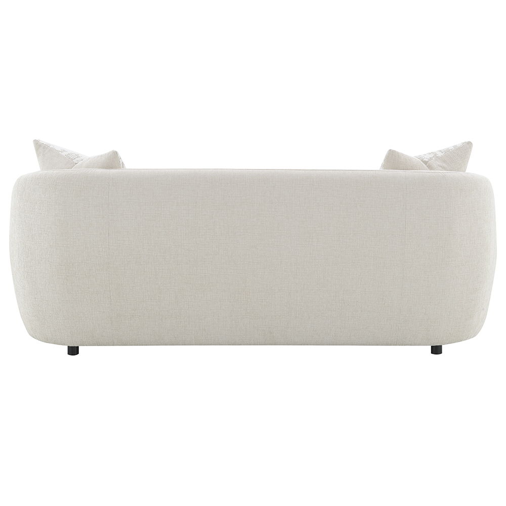 Etienne - Sofa With 3 Pillows - Beige Linen, beige, view 4