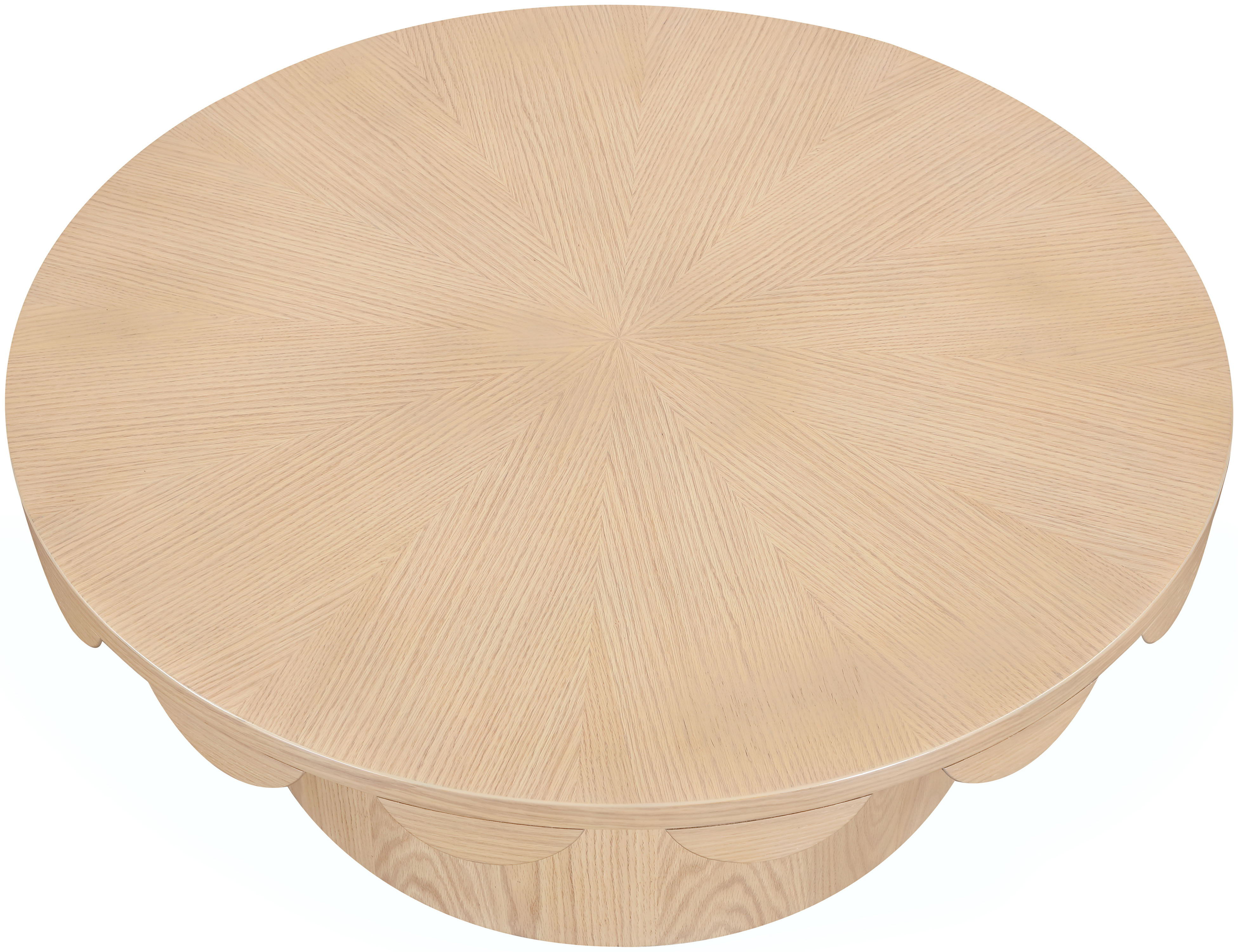 Dahlia - Oak Veneer Coffee Table - Natural