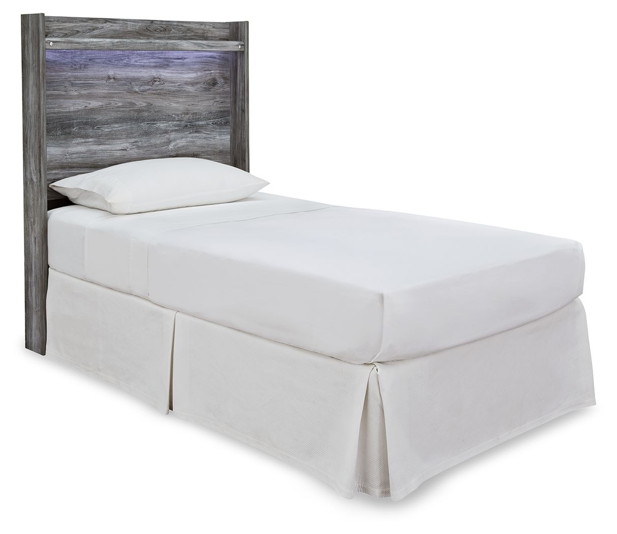 Baystorm – Twin Panel Headboard – Gray