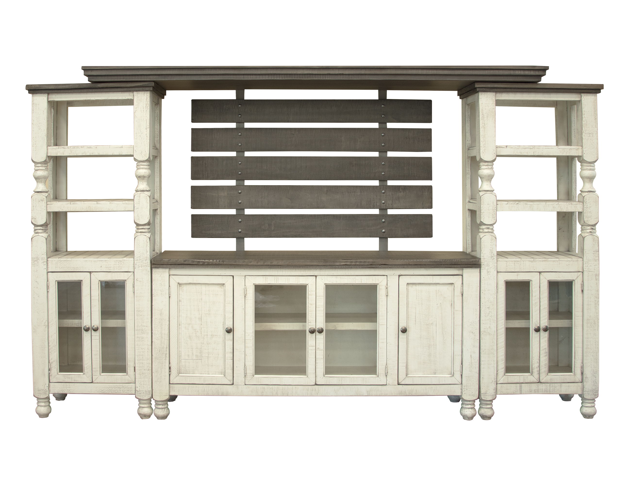 International Furniture Direct Stone - Wall Unit - Beige
