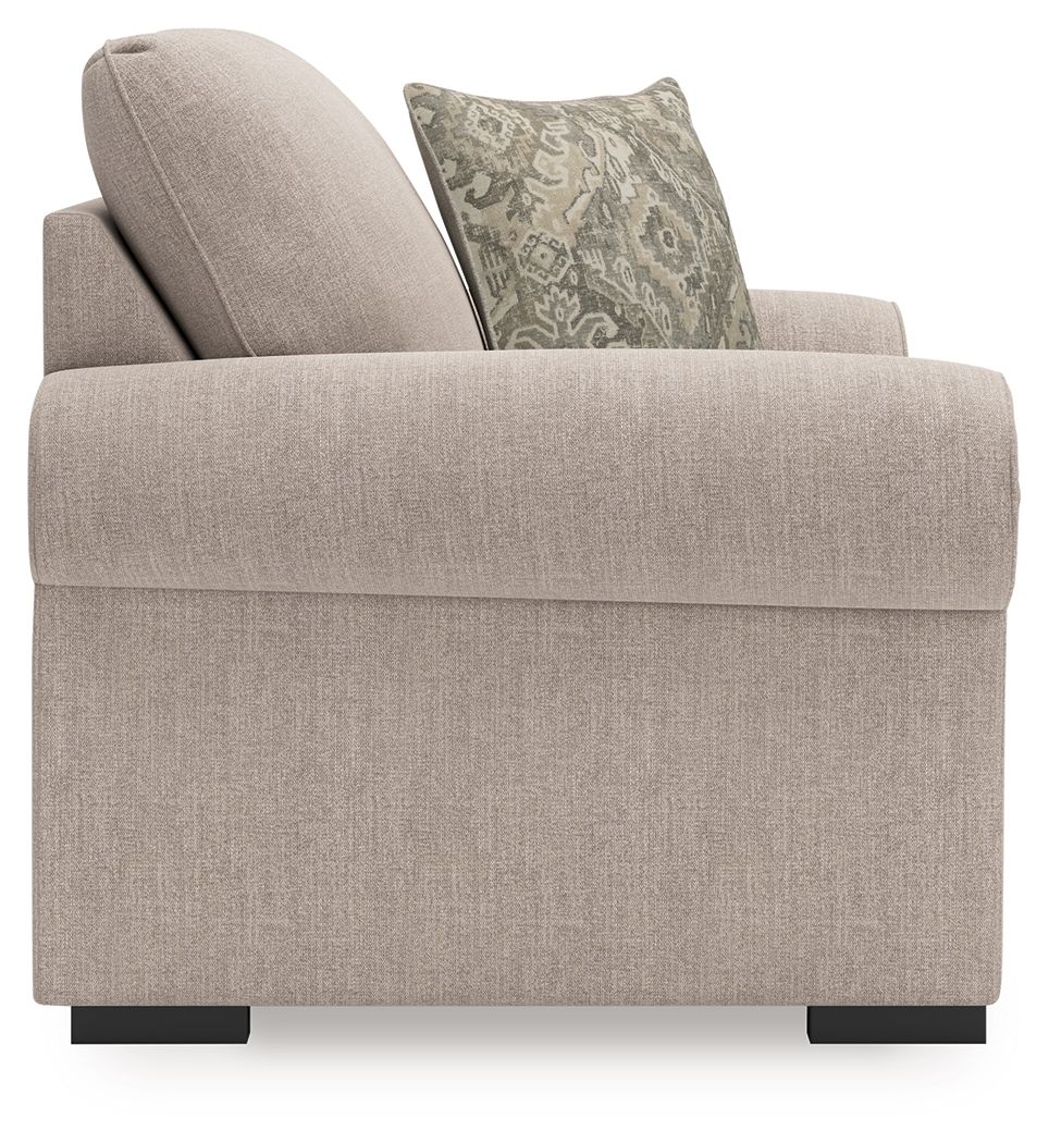 Ashley Furniture Sararose - Chair and a Half - Heather - Image 5