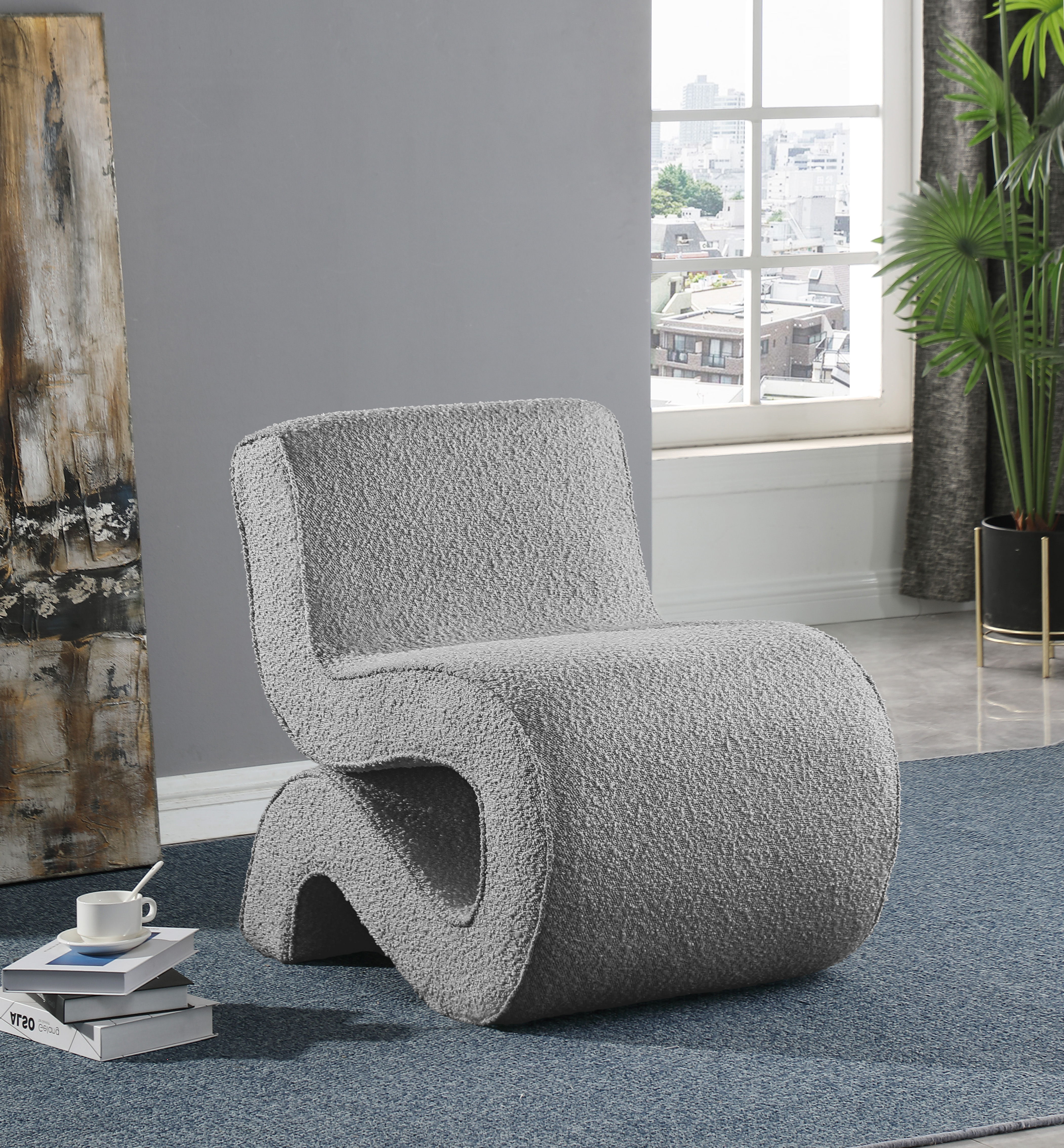 Desiree - Accent Chair - Gray