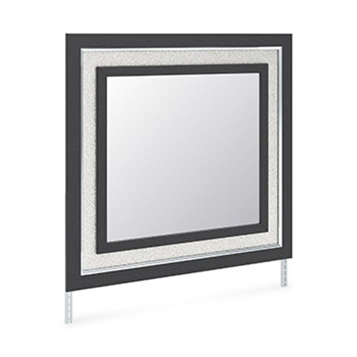 Zuraleus - Bedroom Mirror - Black, black