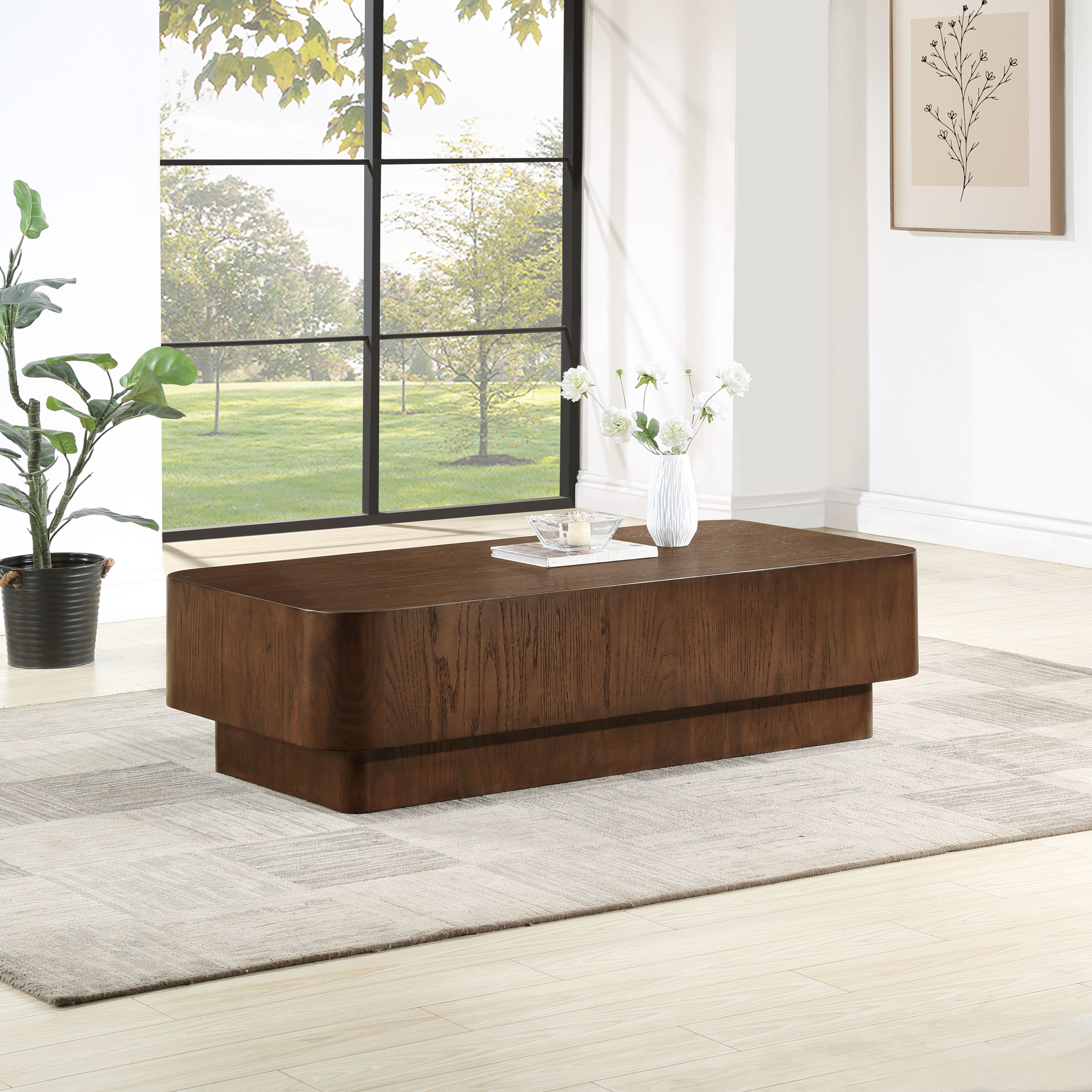 Oakmont - Coffee Table - Brown
