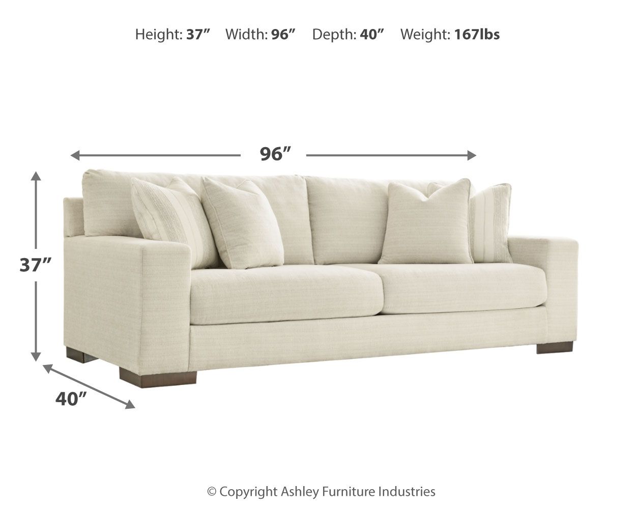 Ashley Furniture Maggie - Sofa - Birch - Image 4