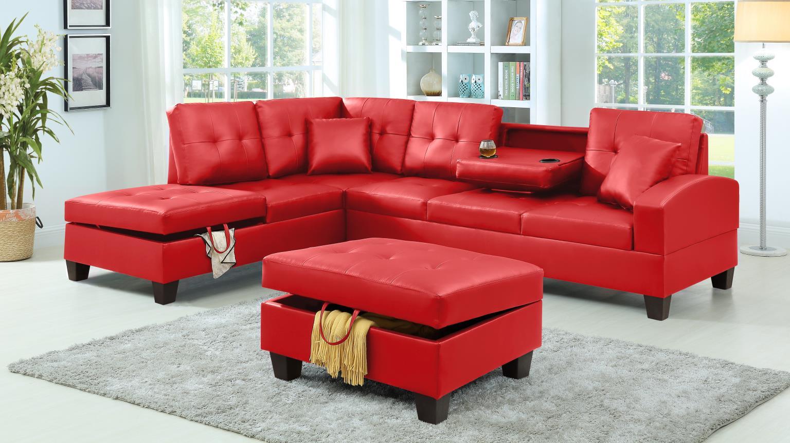 U347 - Ottoman - Red
