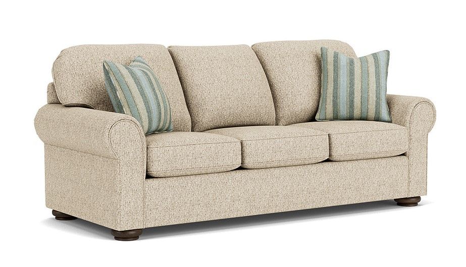 Preston - Fabric Sofa, gray, view 2
