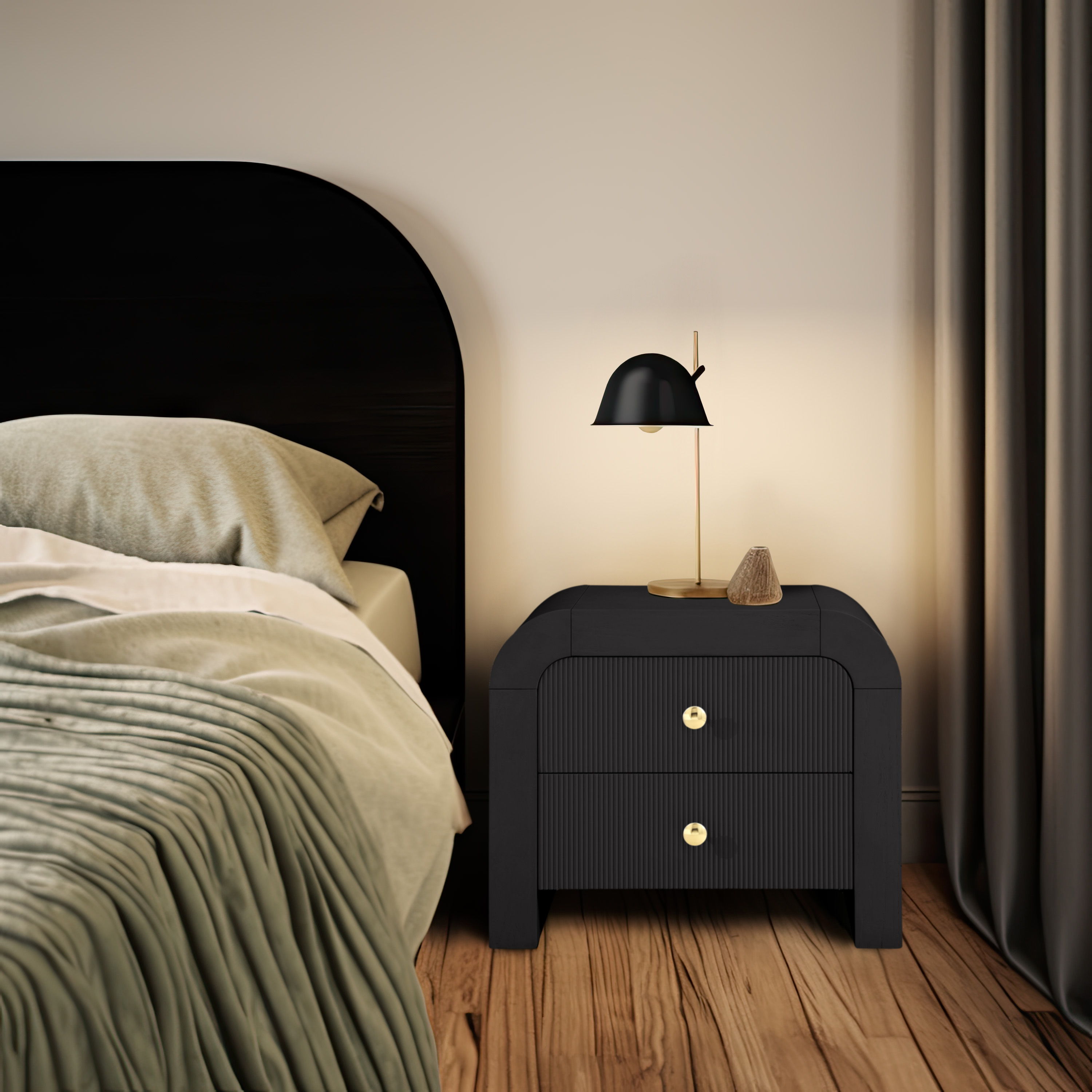 Artisto - Night Stand - Black