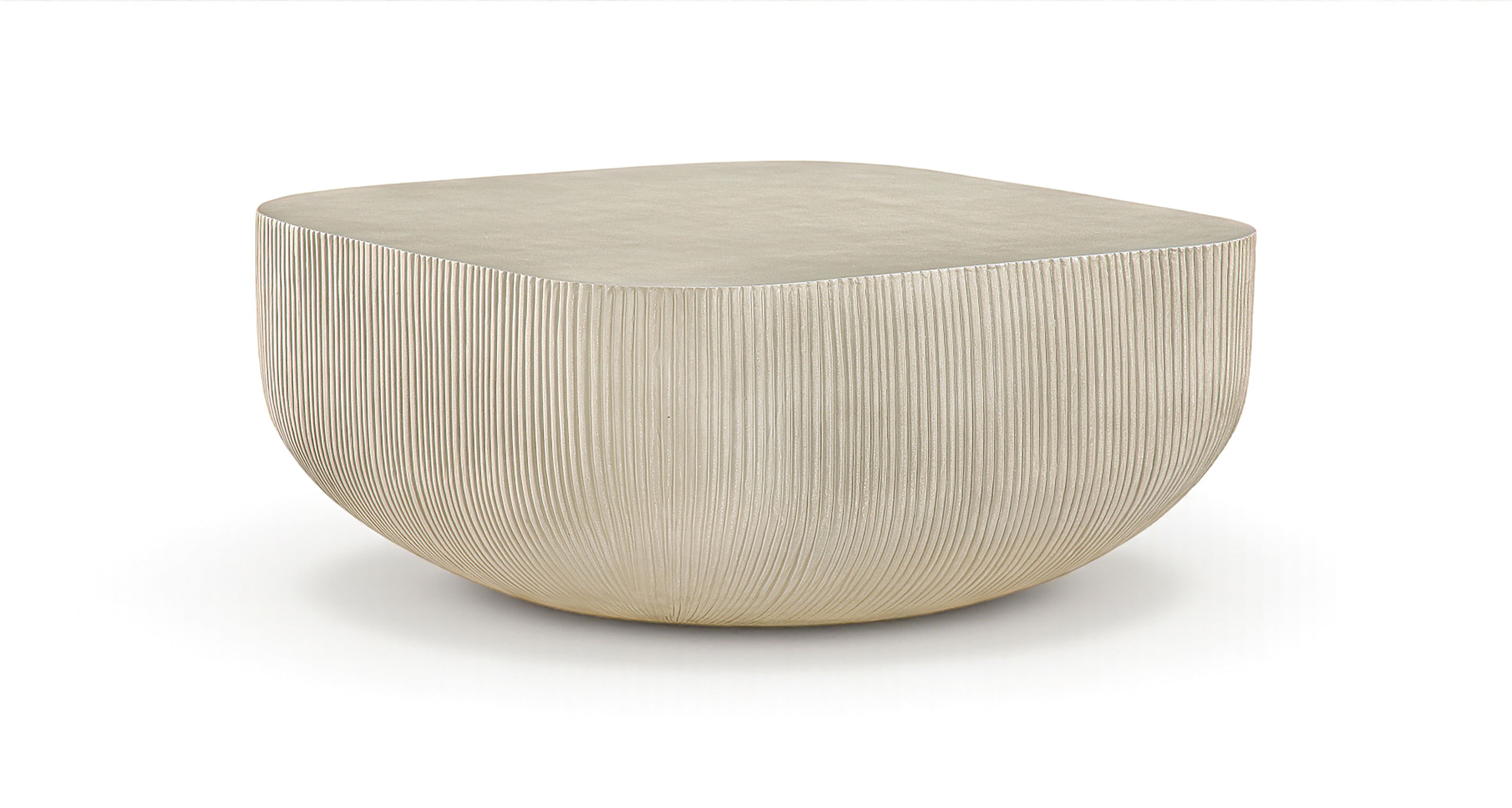 Sonara - Concrete Coffee Table - Beige