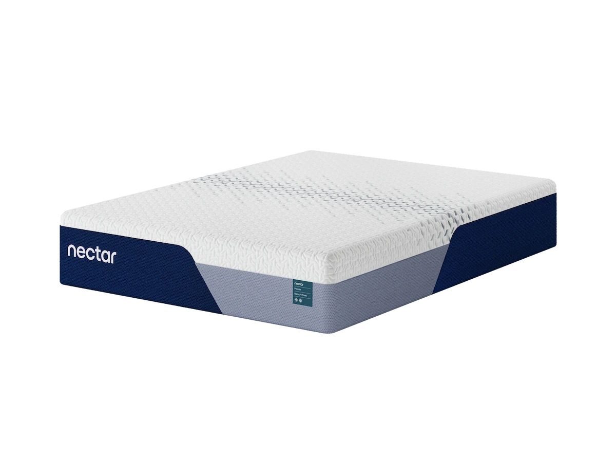 Nectar Premier Memory Foam - Queen Mattress - White