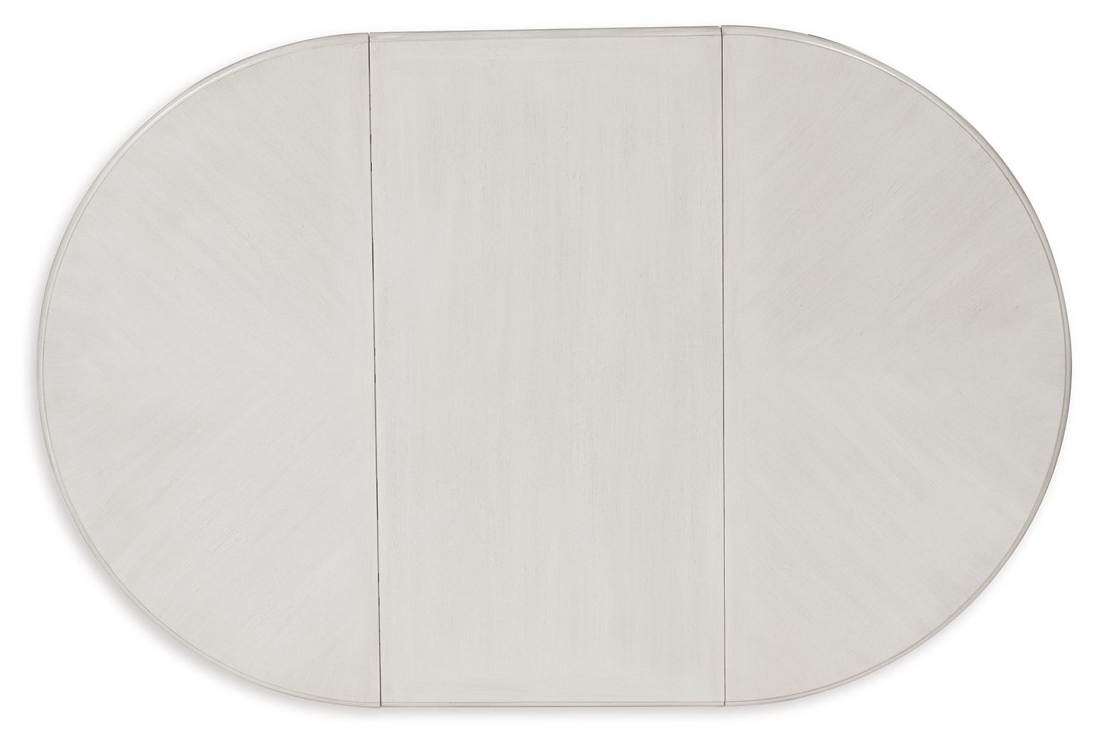 Ashley Furniture Montelaine - Oval Dining Room Extension Table - Antique White - Image 7