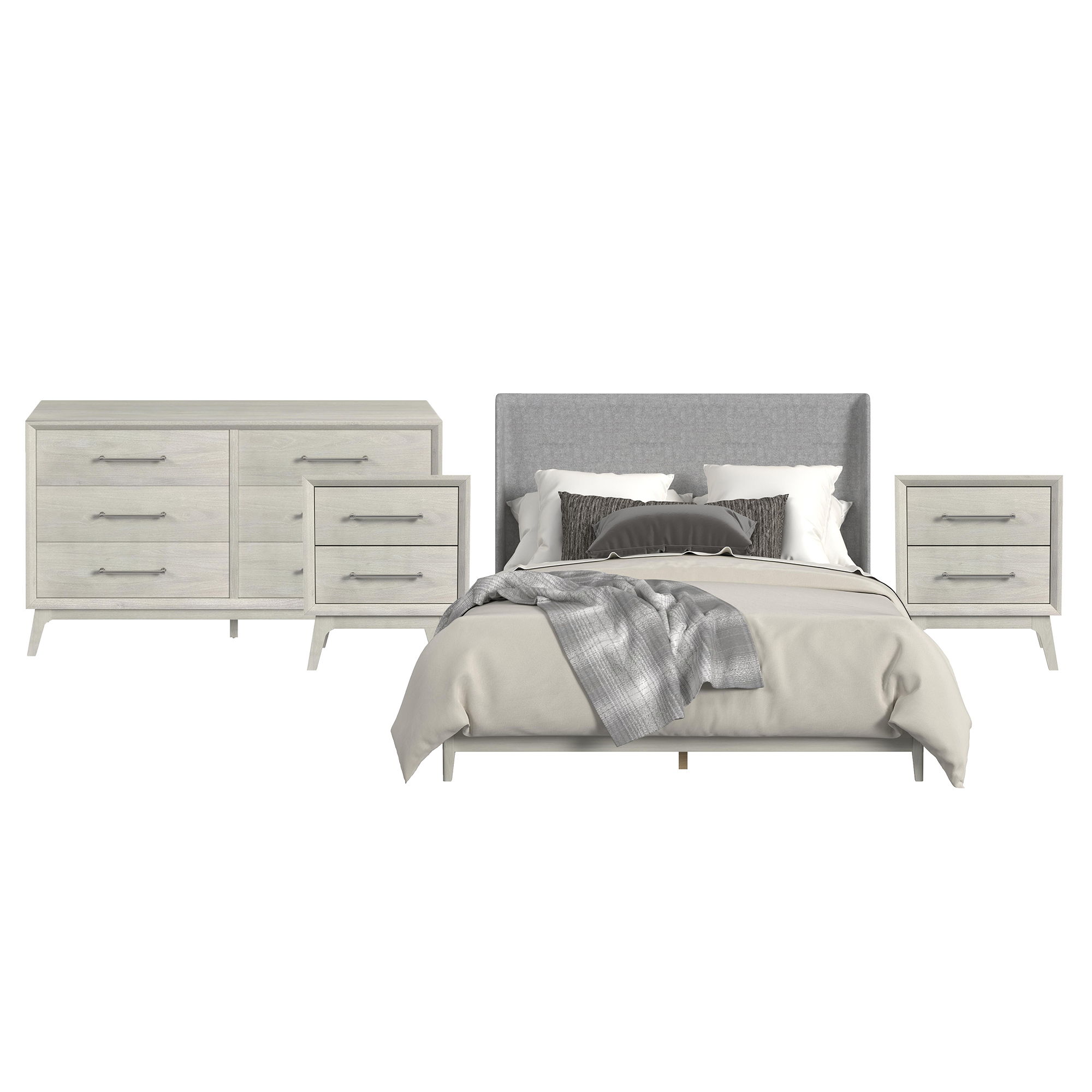 King · 4 Pc · Bedroom Set